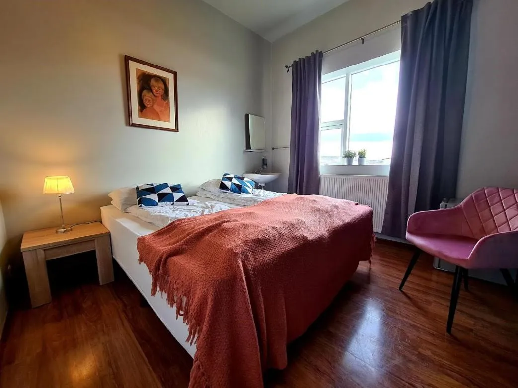 Bed in Hlín Guesthouse