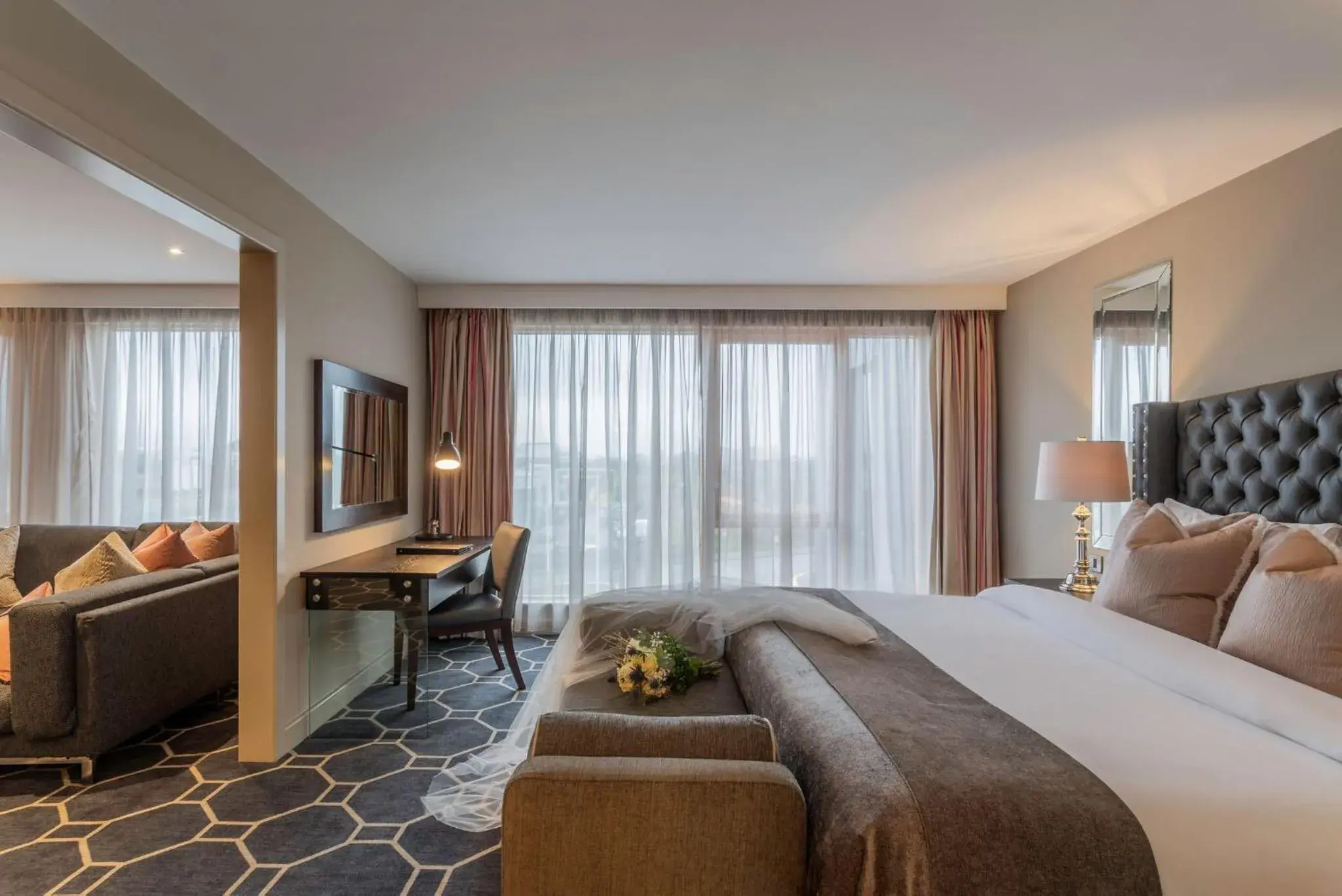 Bedroom, Bed in Athlone Springs Hotel Bedroom, Bed in Athlone Springs Hotel