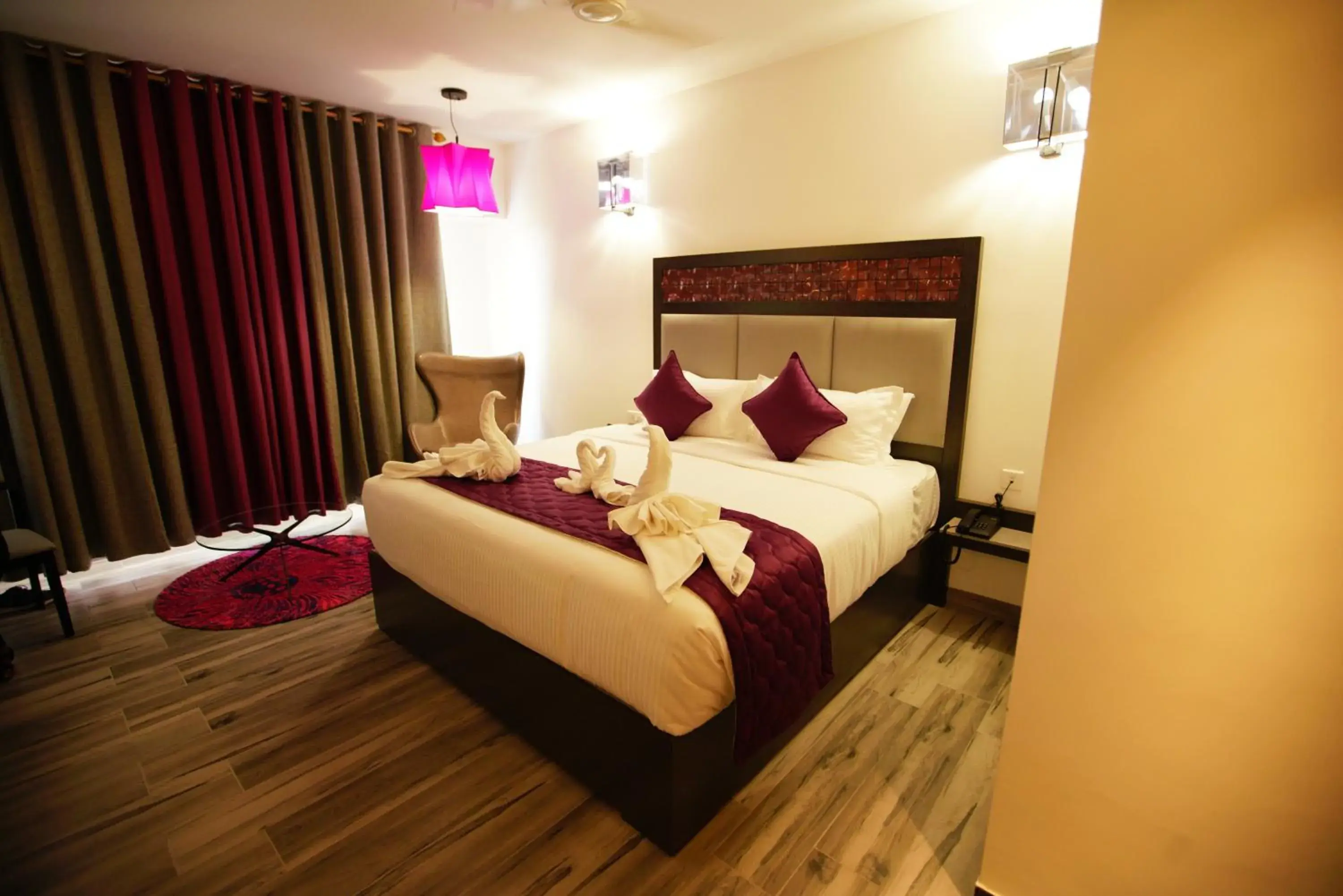 Bedroom, Bed in Hotel Visakka Palani Bedroom, Bed in Hotel Visakka Palani