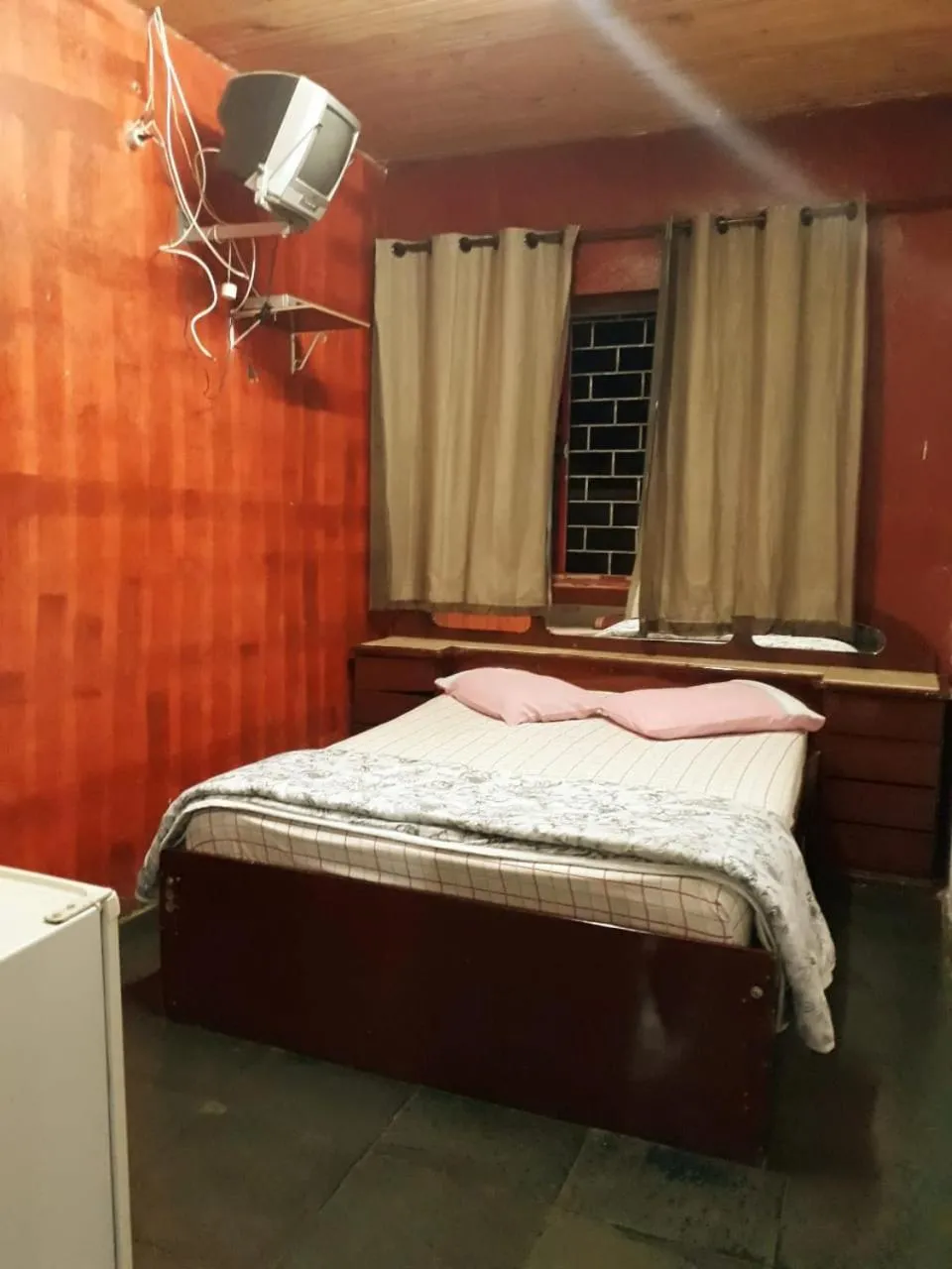 Bed in Pousada Mirante das Pedras