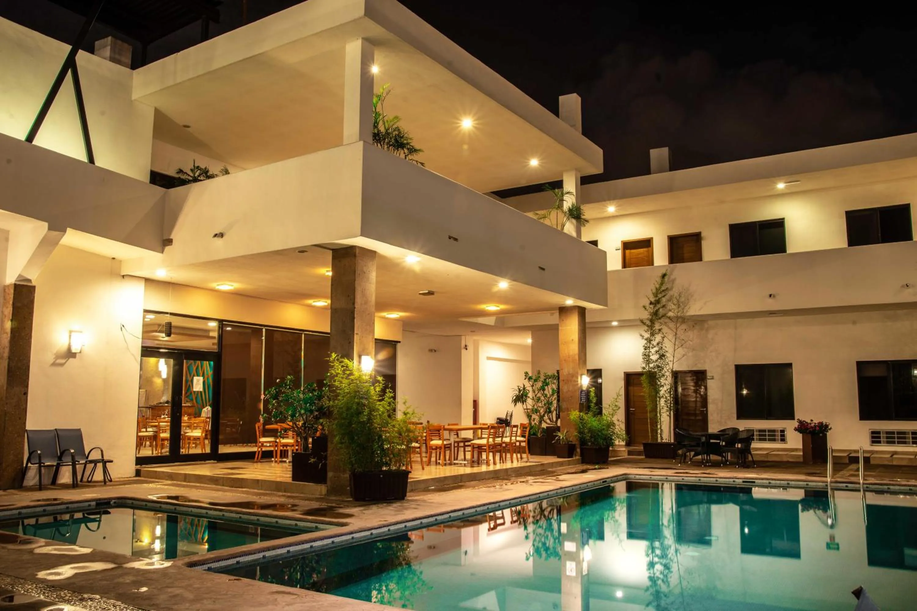 Property building in Hotel Tres Soles