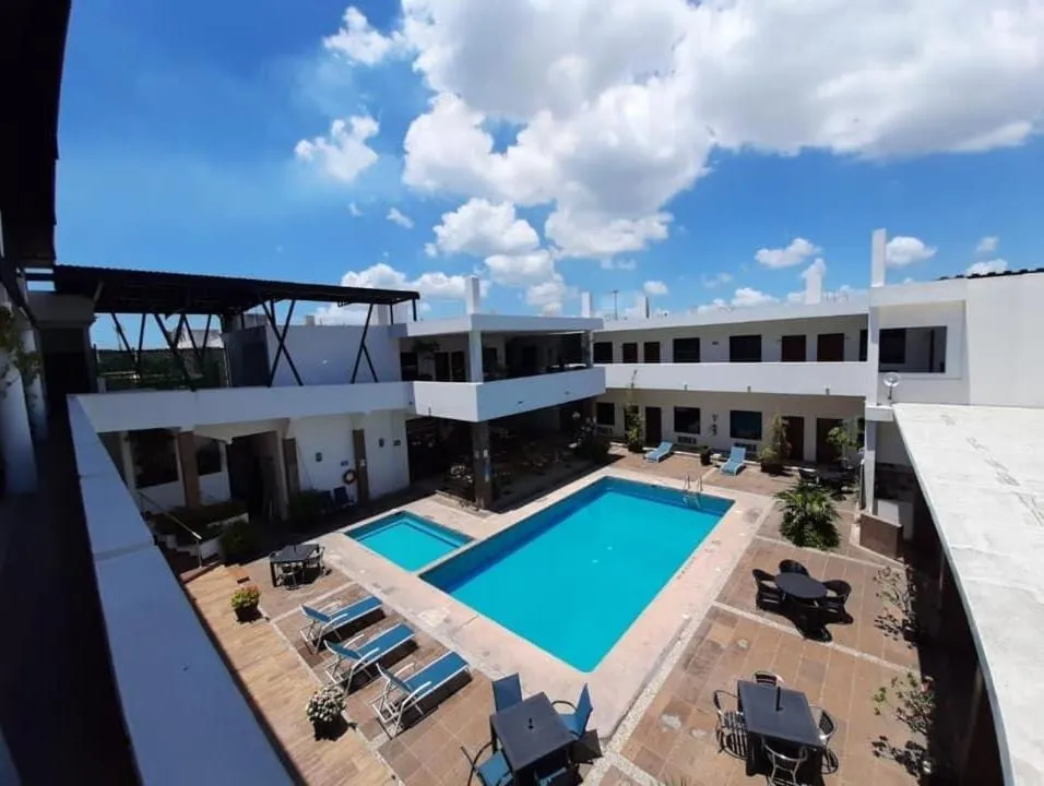 Property building in Hotel Tres Soles