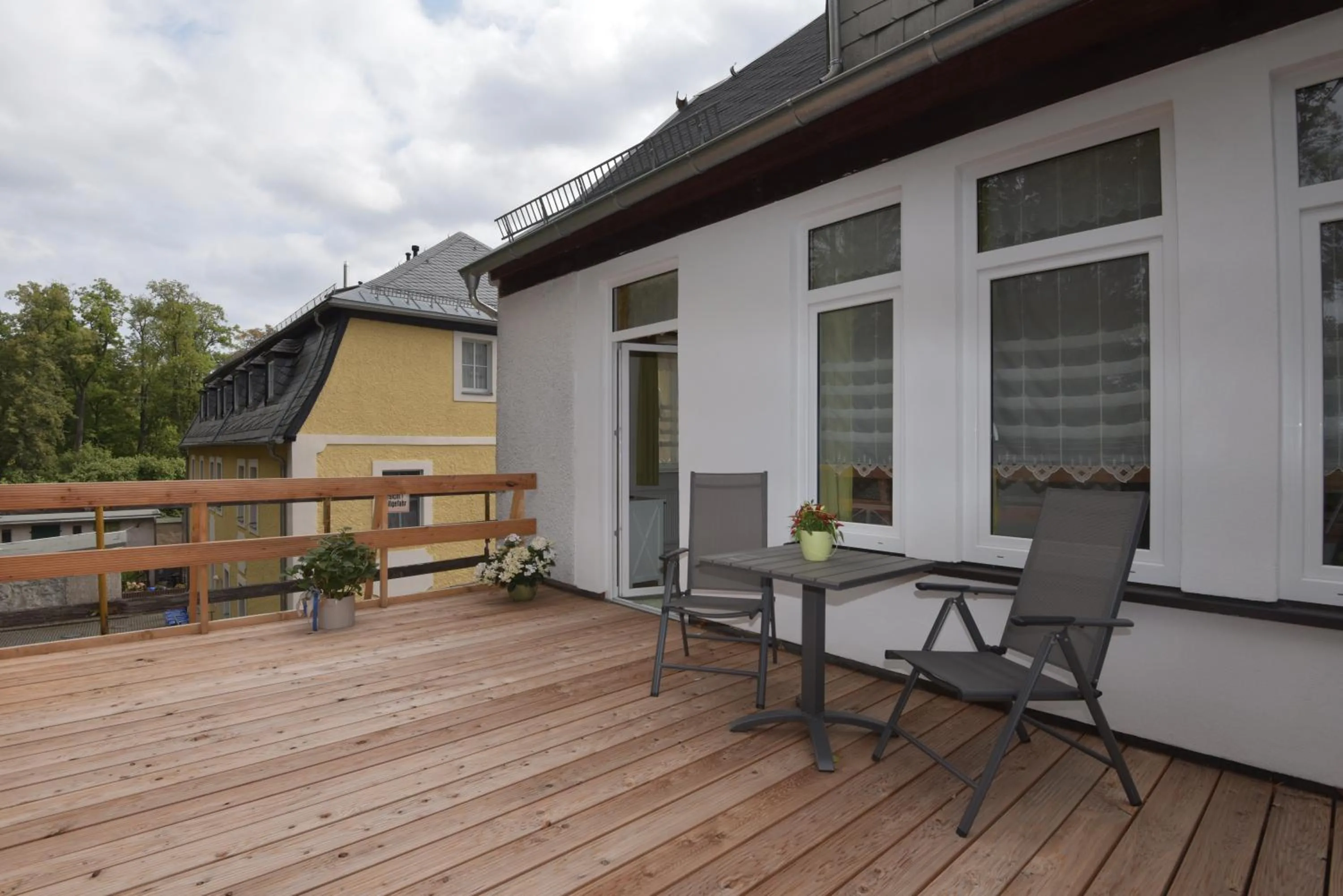 Balcony/Terrace in Parkhotel Ebersdorf