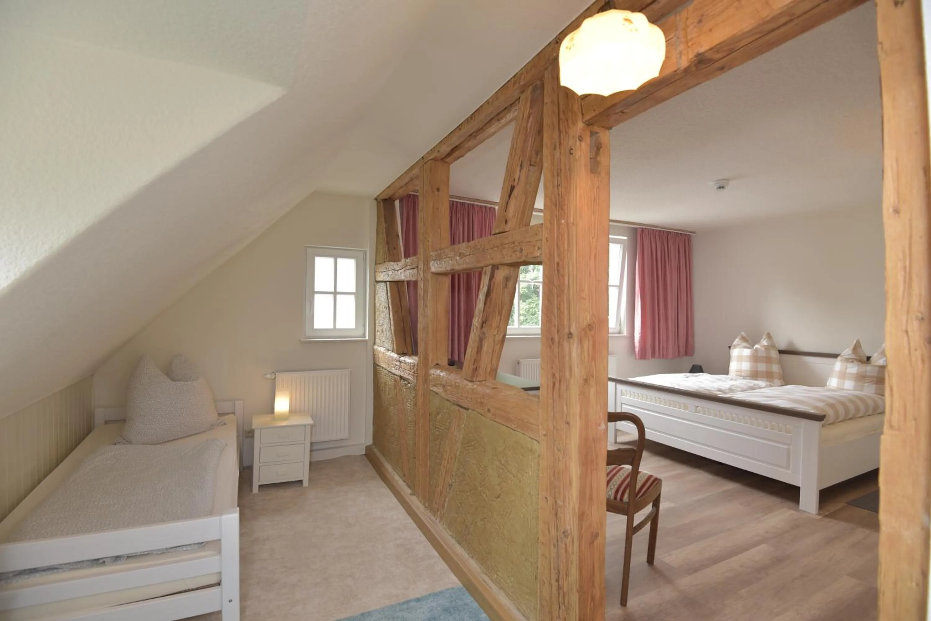 Photo of the whole room, Bed in Parkhotel Ebersdorf