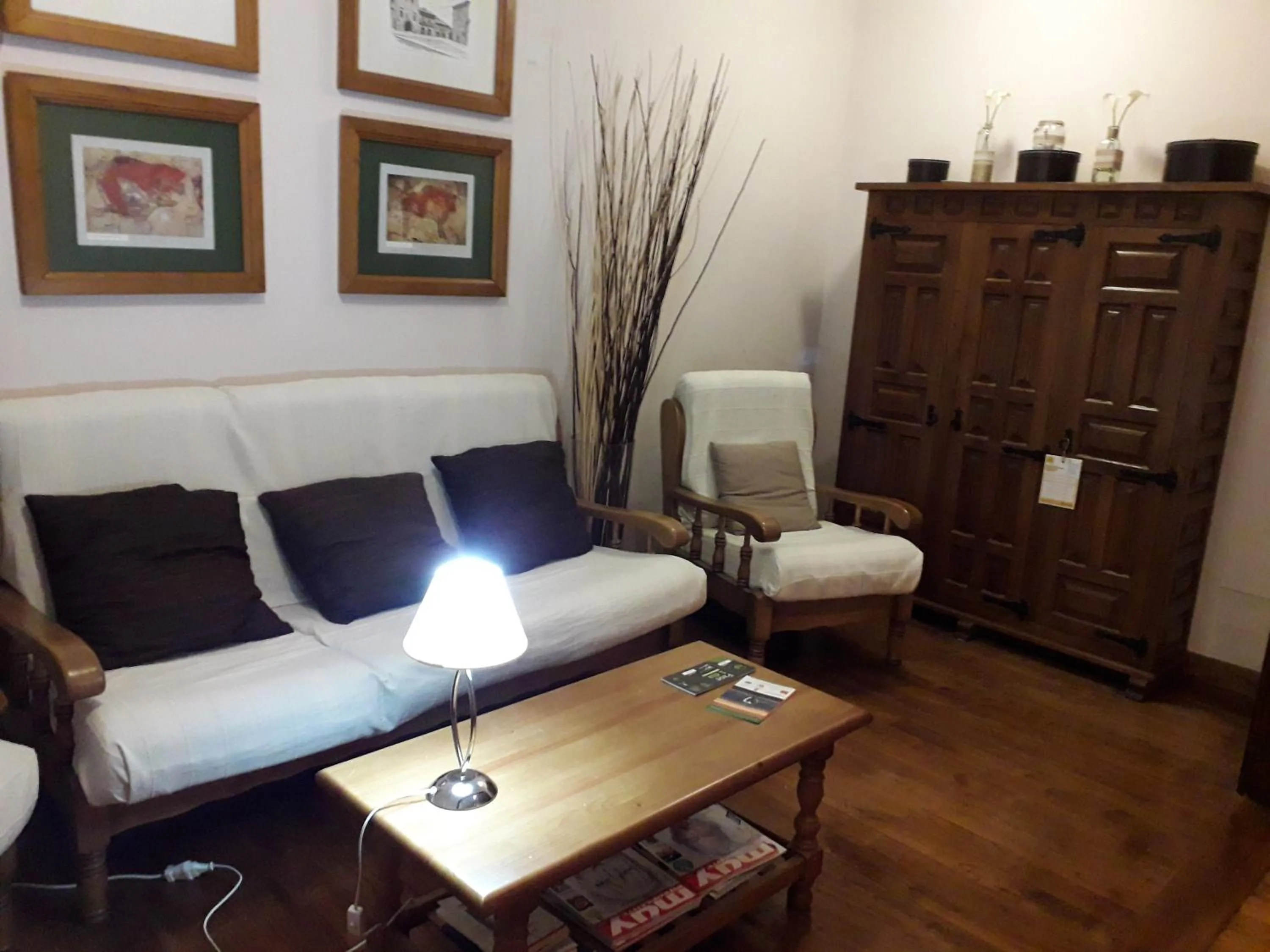 Living room in Posada Santa Juliana