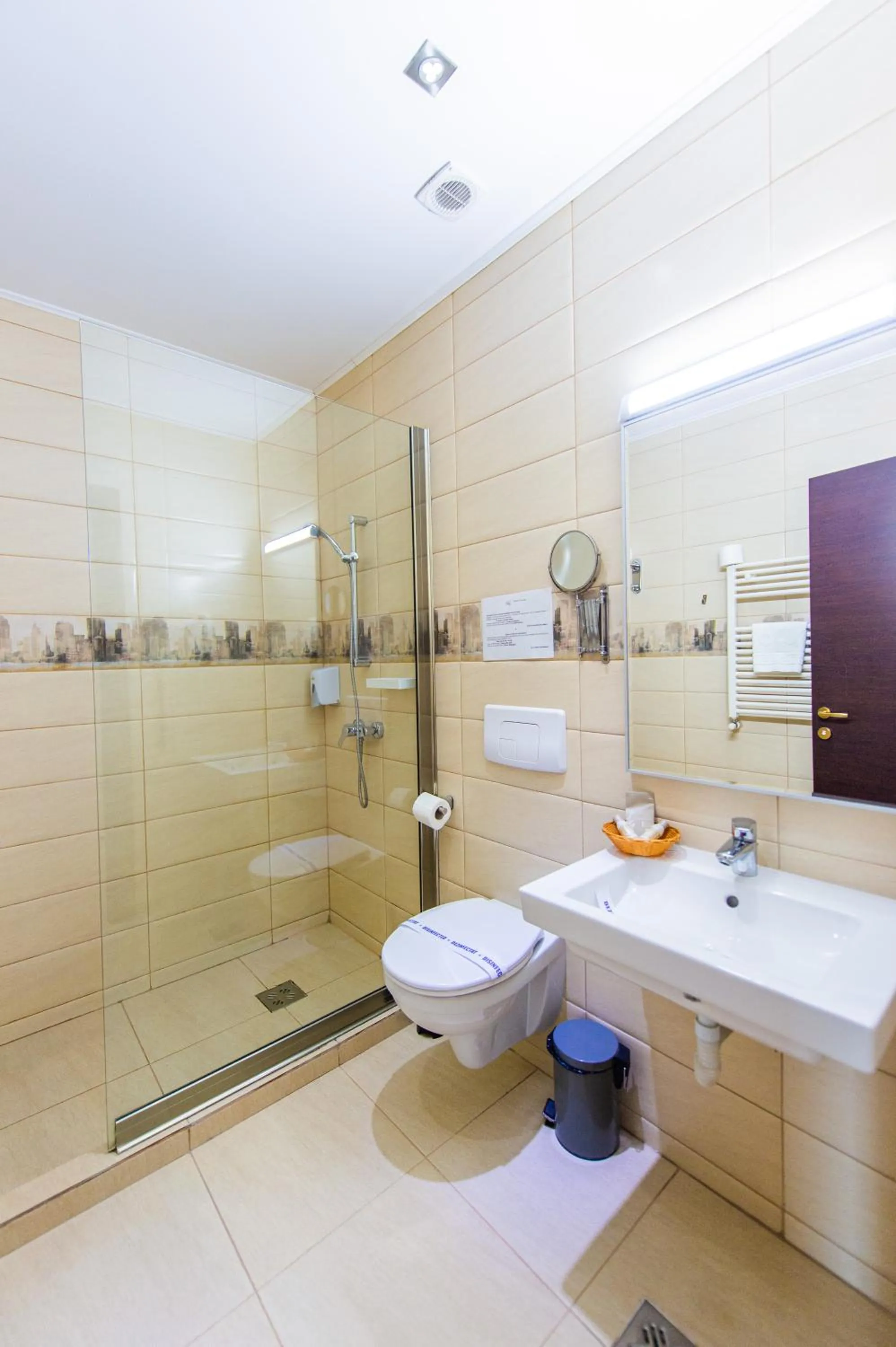Shower in Hotel Prestige