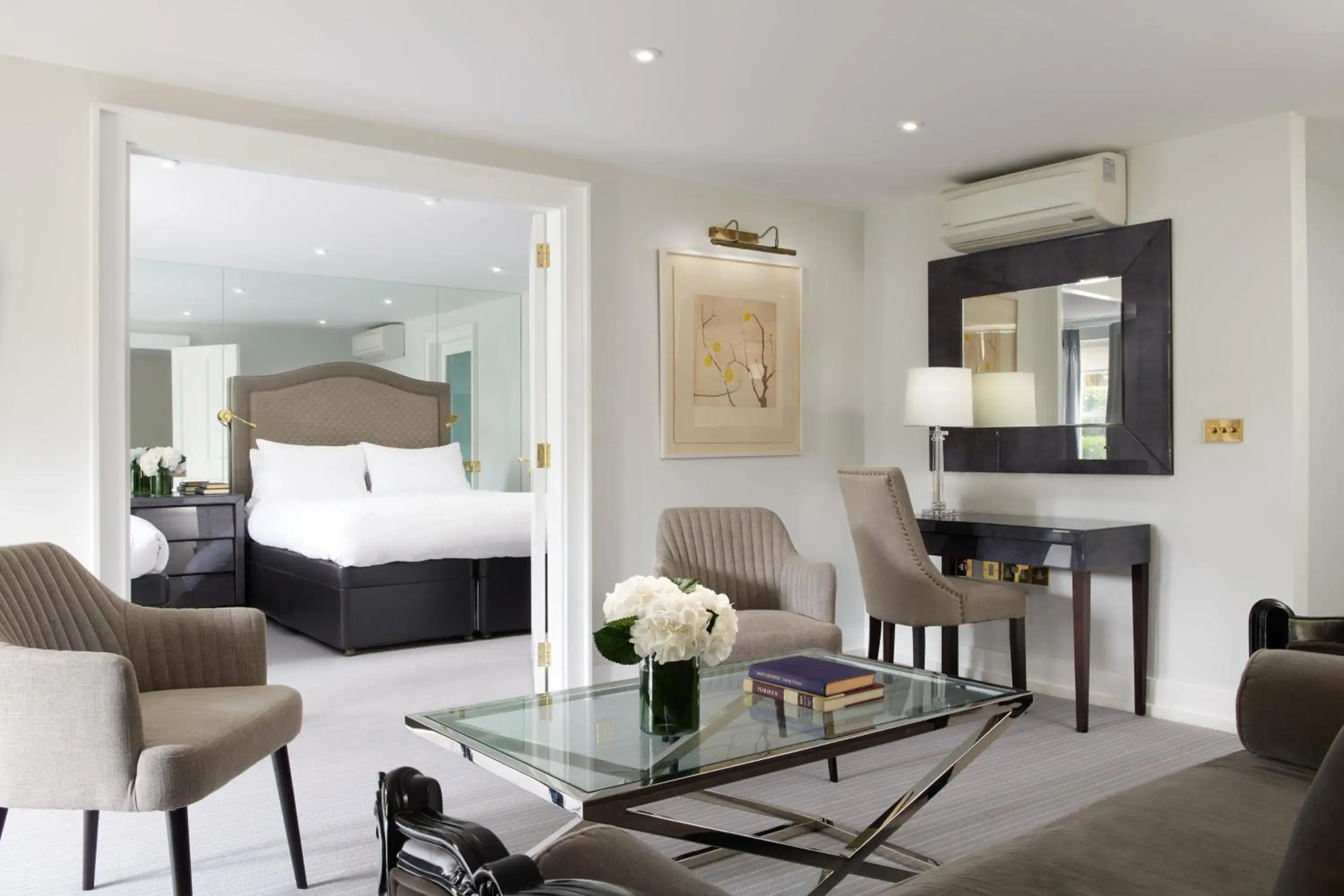 Bedroom in The Lodge at Ashford Castle Bedroom in The Lodge at Ashford Castle