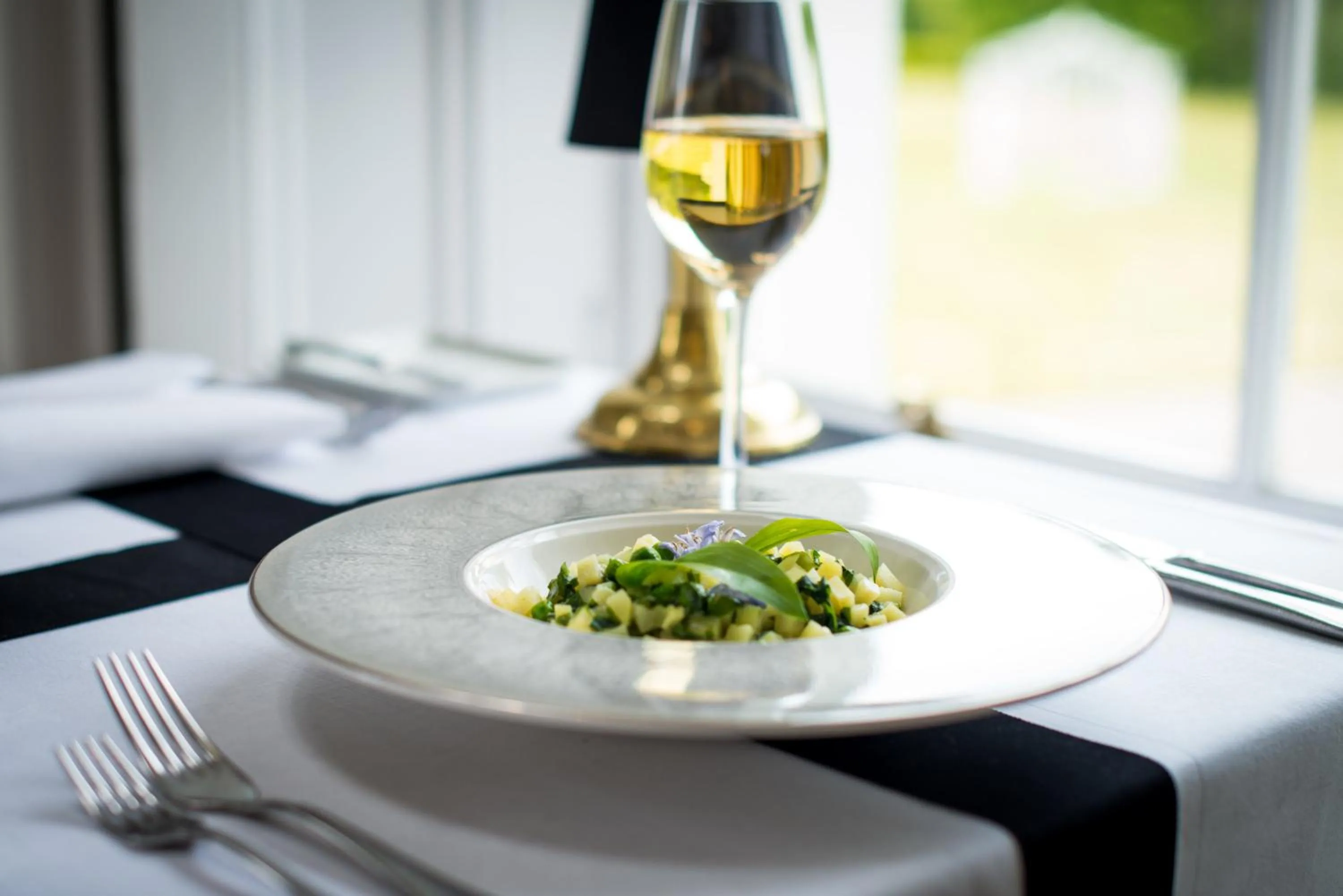Decorative detail in The Lodge at Ashford Castle