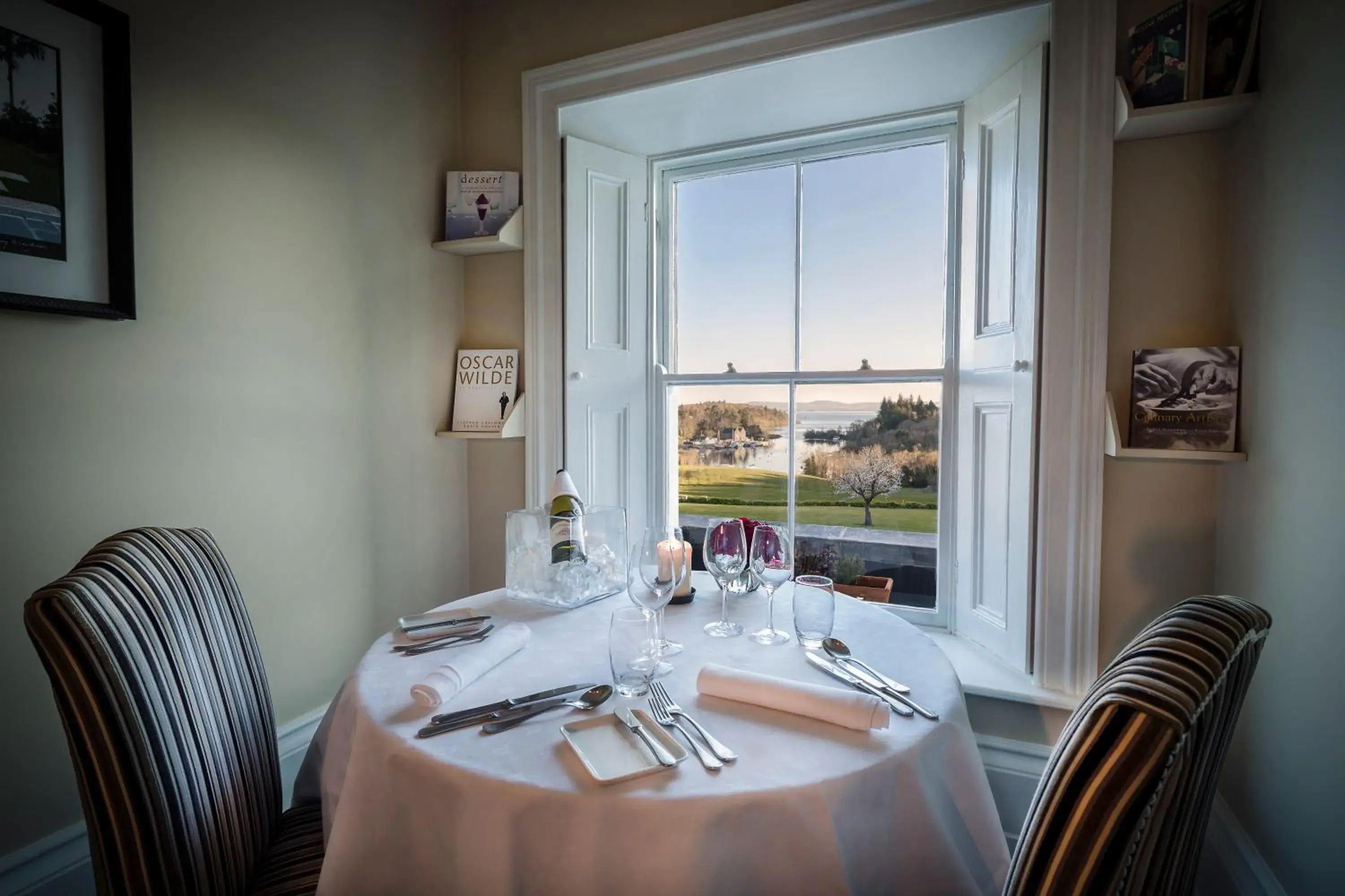 Lounge or bar in The Lodge at Ashford Castle Lounge or bar in The Lodge at Ashford Castle