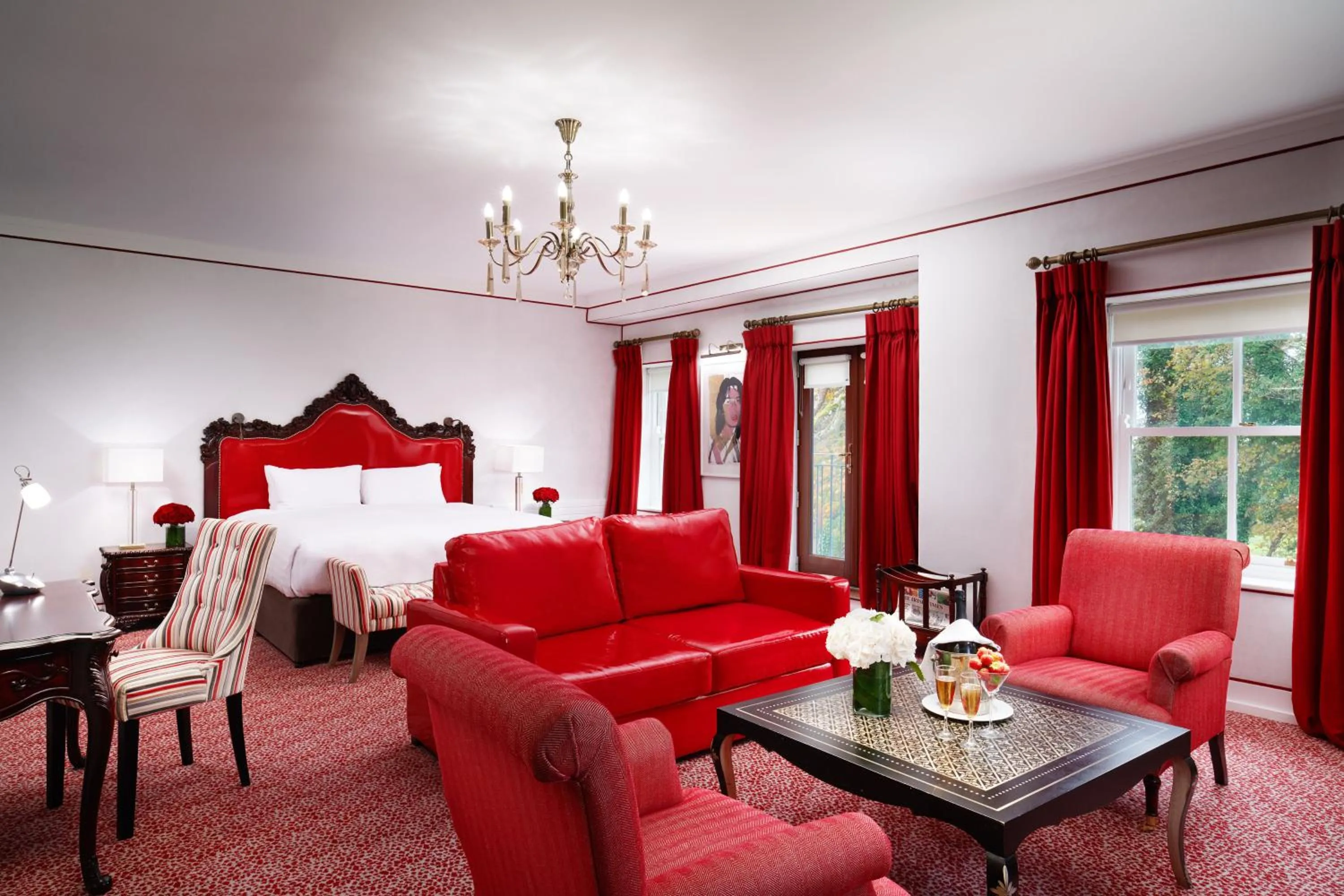 Bedroom, Bed in The Lodge at Ashford Castle