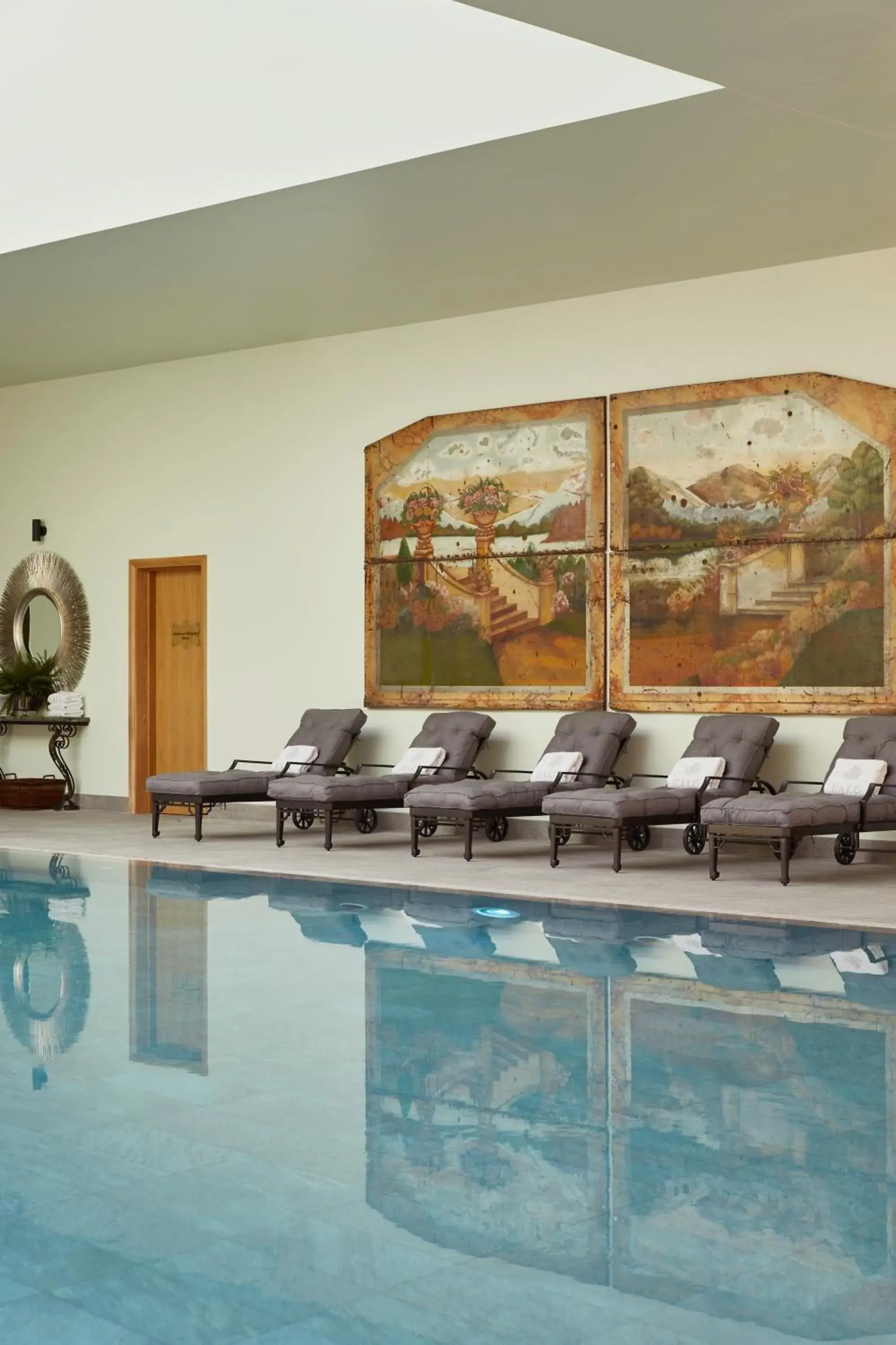 Swimming pool in The Lodge at Ashford Castle Swimming pool in The Lodge at Ashford Castle