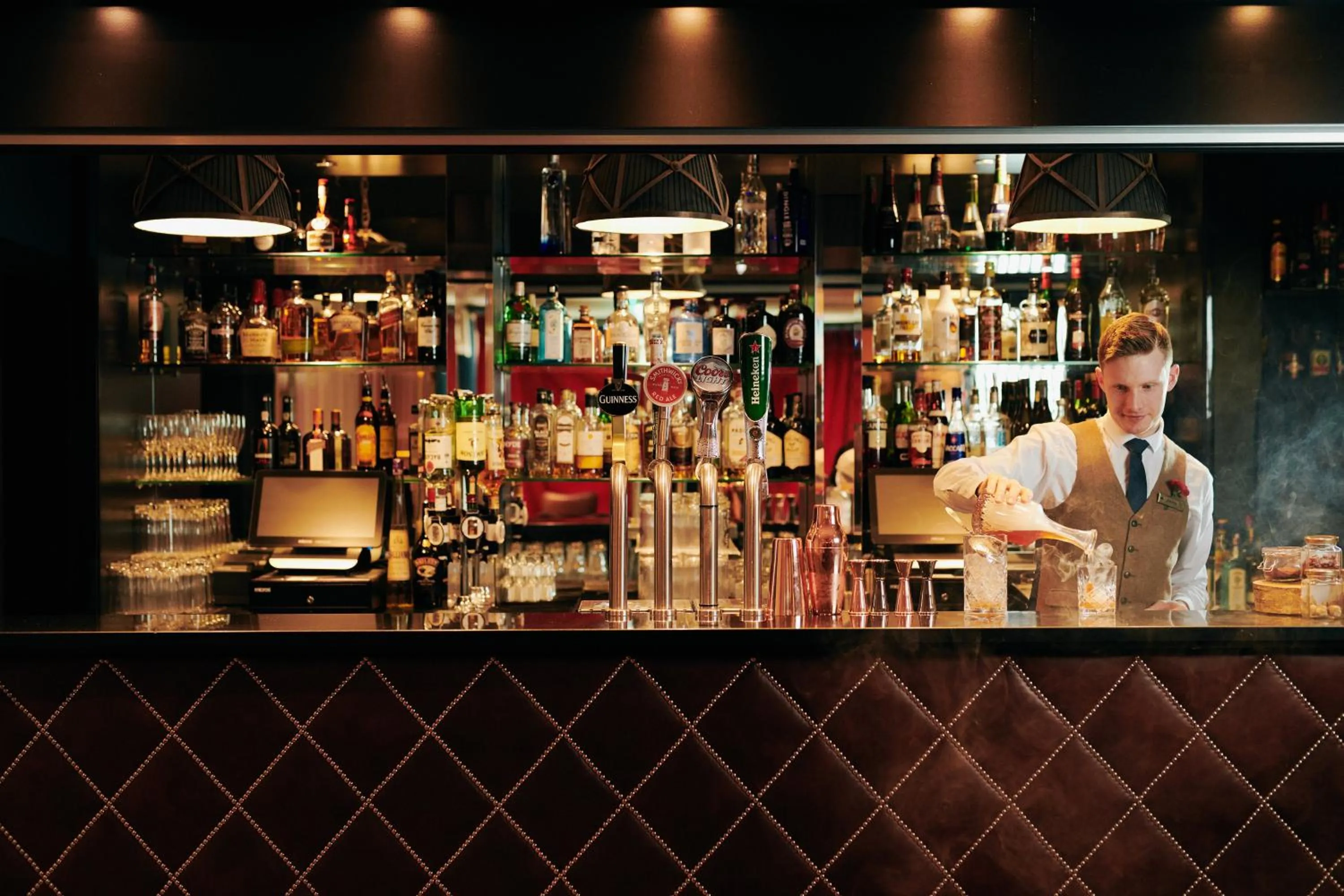 Lounge or bar in The Lodge at Ashford Castle