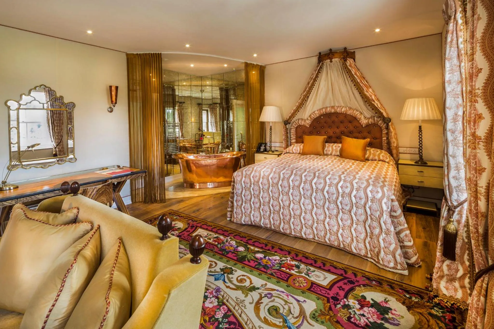 Bedroom, Bed in The Lodge at Ashford Castle