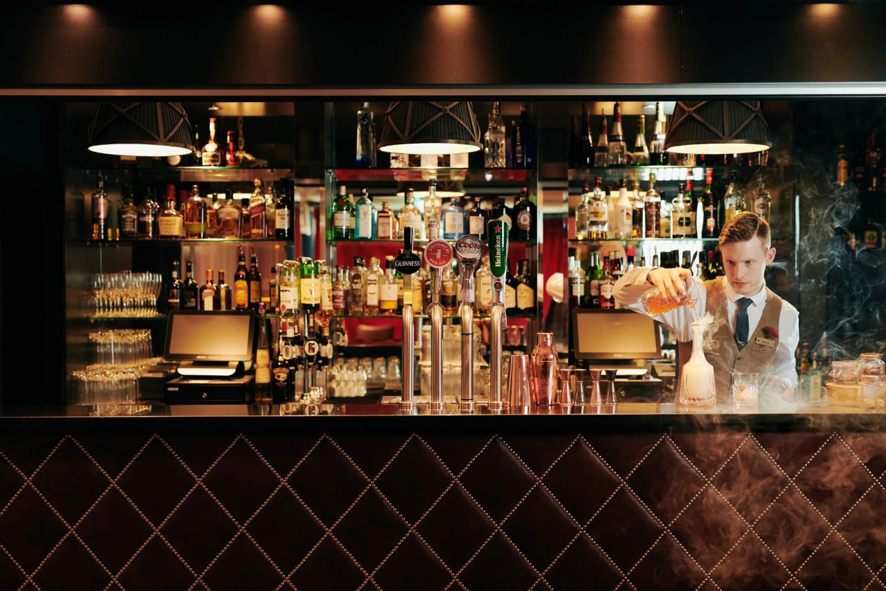 Lounge or bar in The Lodge at Ashford Castle