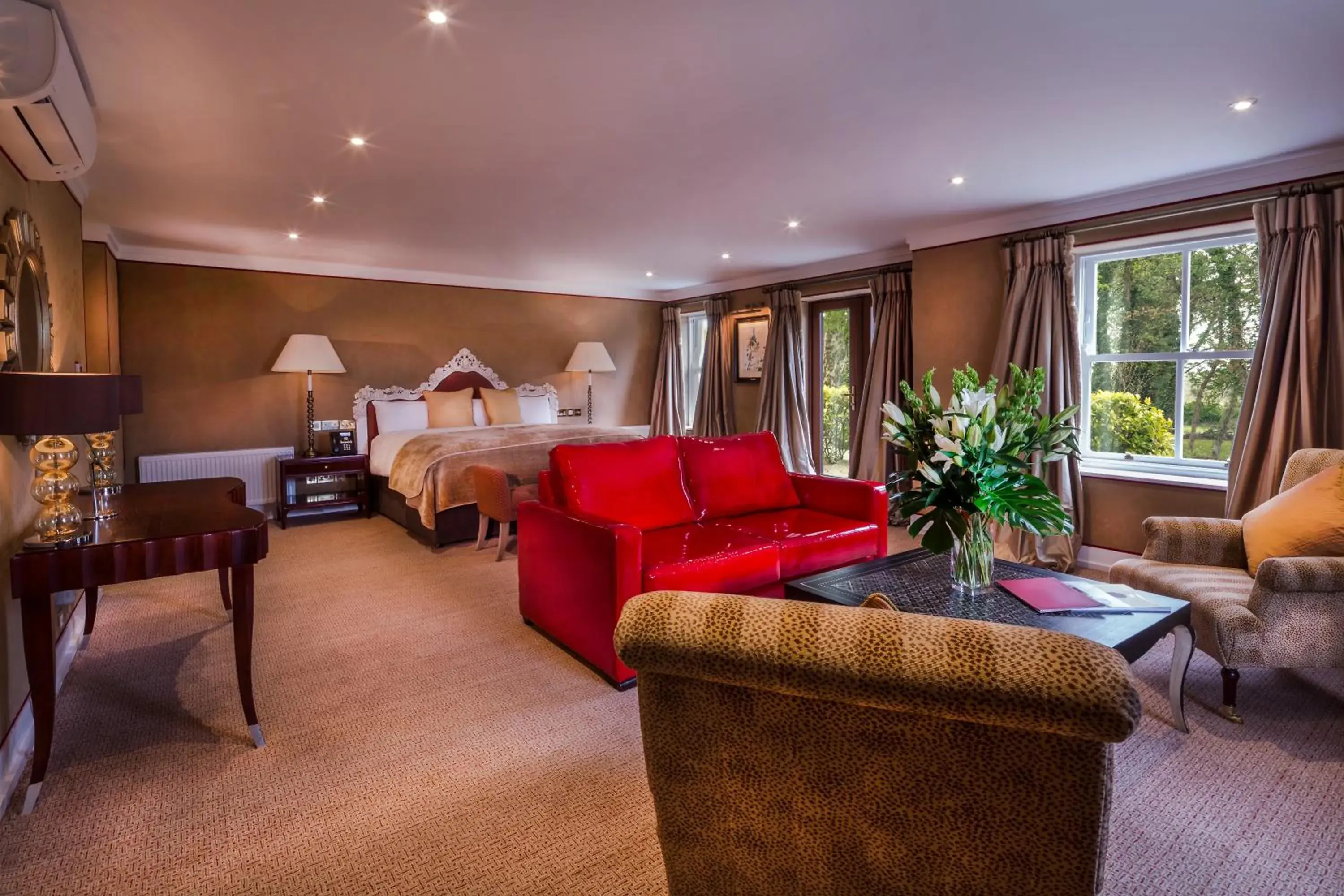 Photo of the whole room in The Lodge at Ashford Castle Photo of the whole room in The Lodge at Ashford Castle