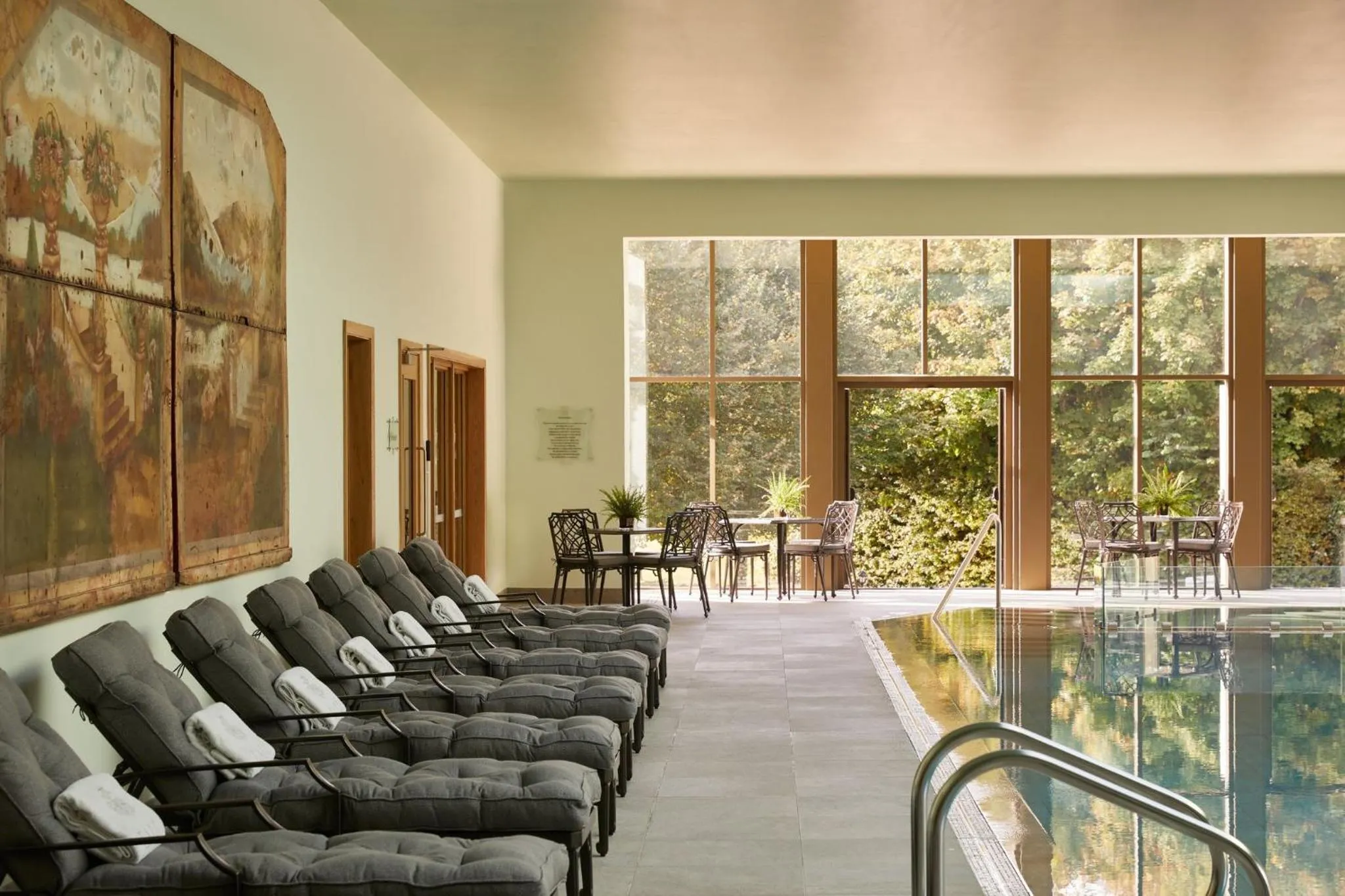Swimming pool in The Lodge at Ashford Castle
