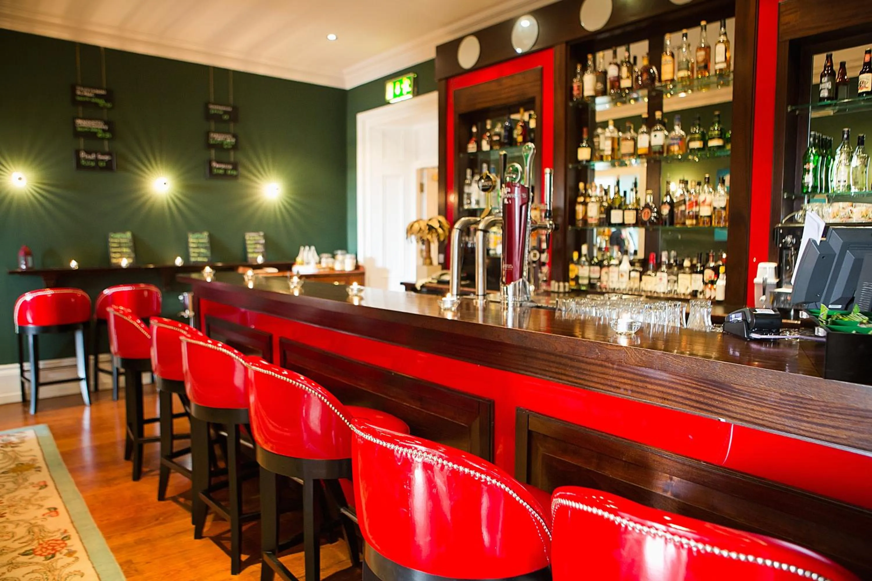 Lounge or bar in The Lodge at Ashford Castle