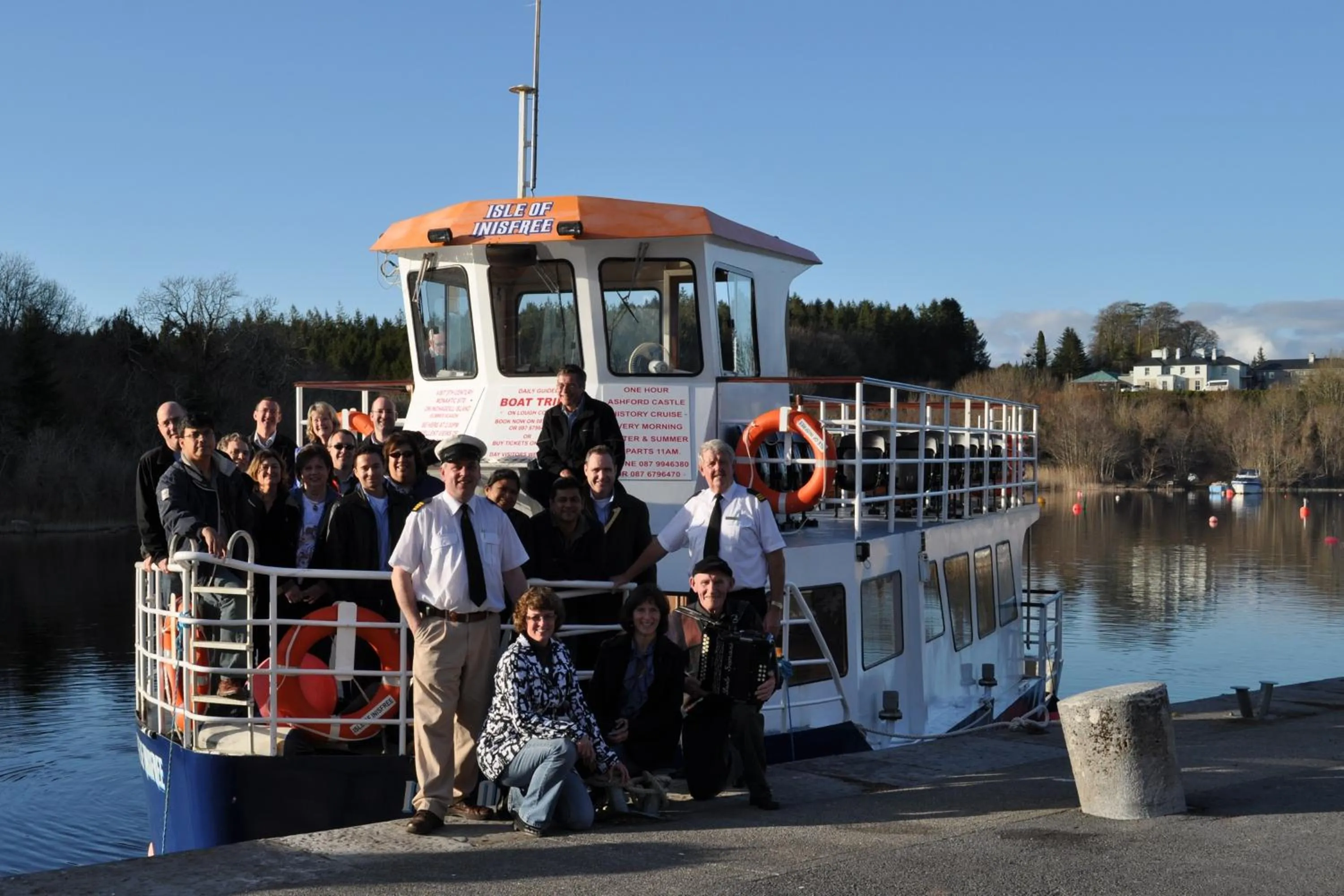 People in The Lodge at Ashford Castle