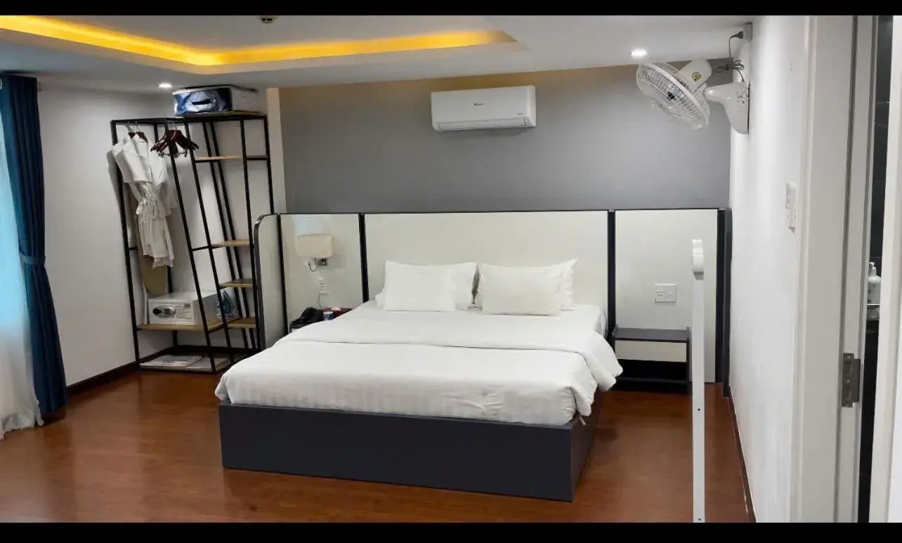 Bed in A25 Hotel -137 Nguyễn Du - Đà Nẵng Bed in A25 Hotel -137 Nguyễn Du - Đà Nẵng