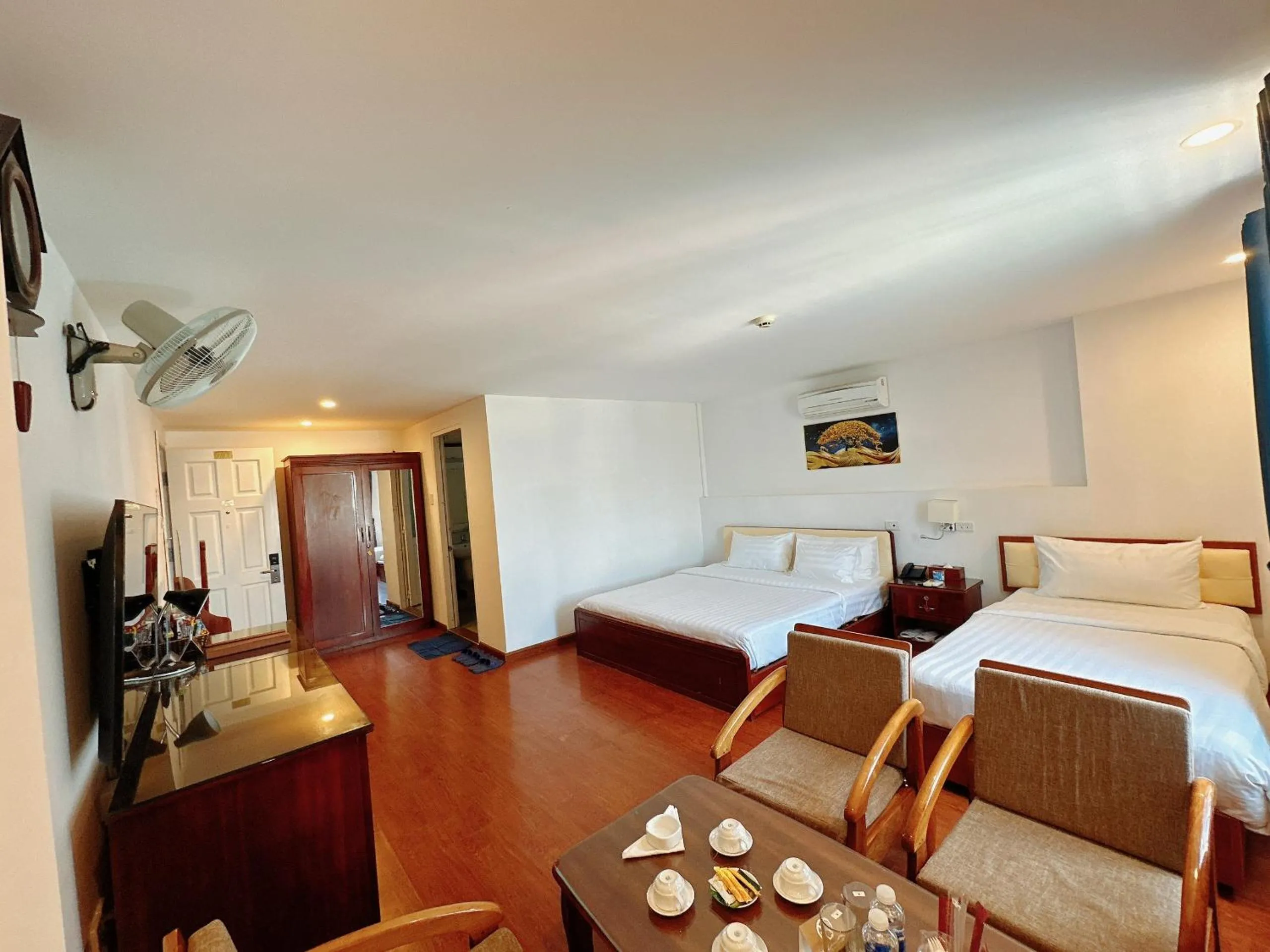 Bed in A25 Hotel -137 Nguyễn Du - Đà Nẵng