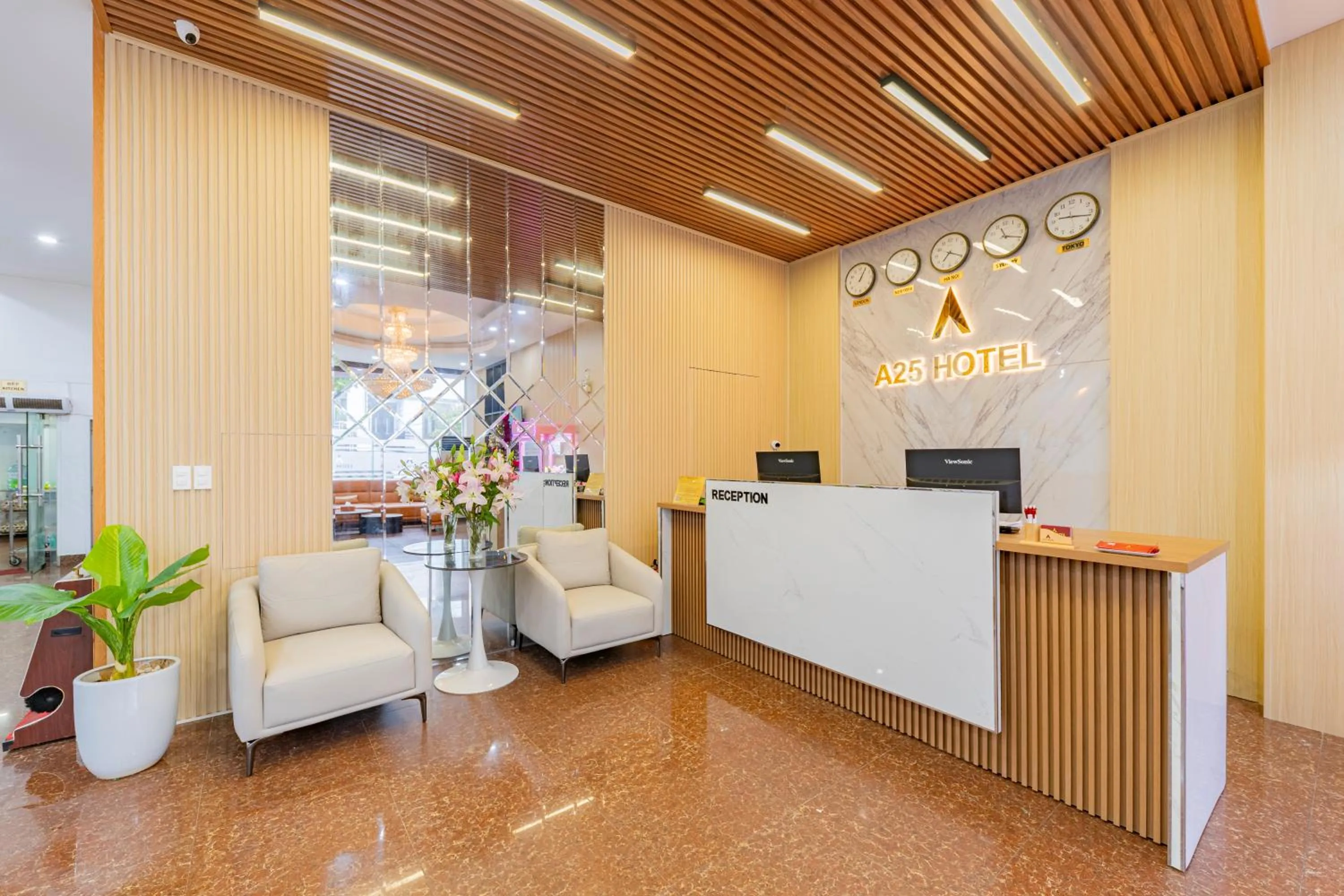 Lobby or reception in A25 Hotel -137 Nguyễn Du - Đà Nẵng