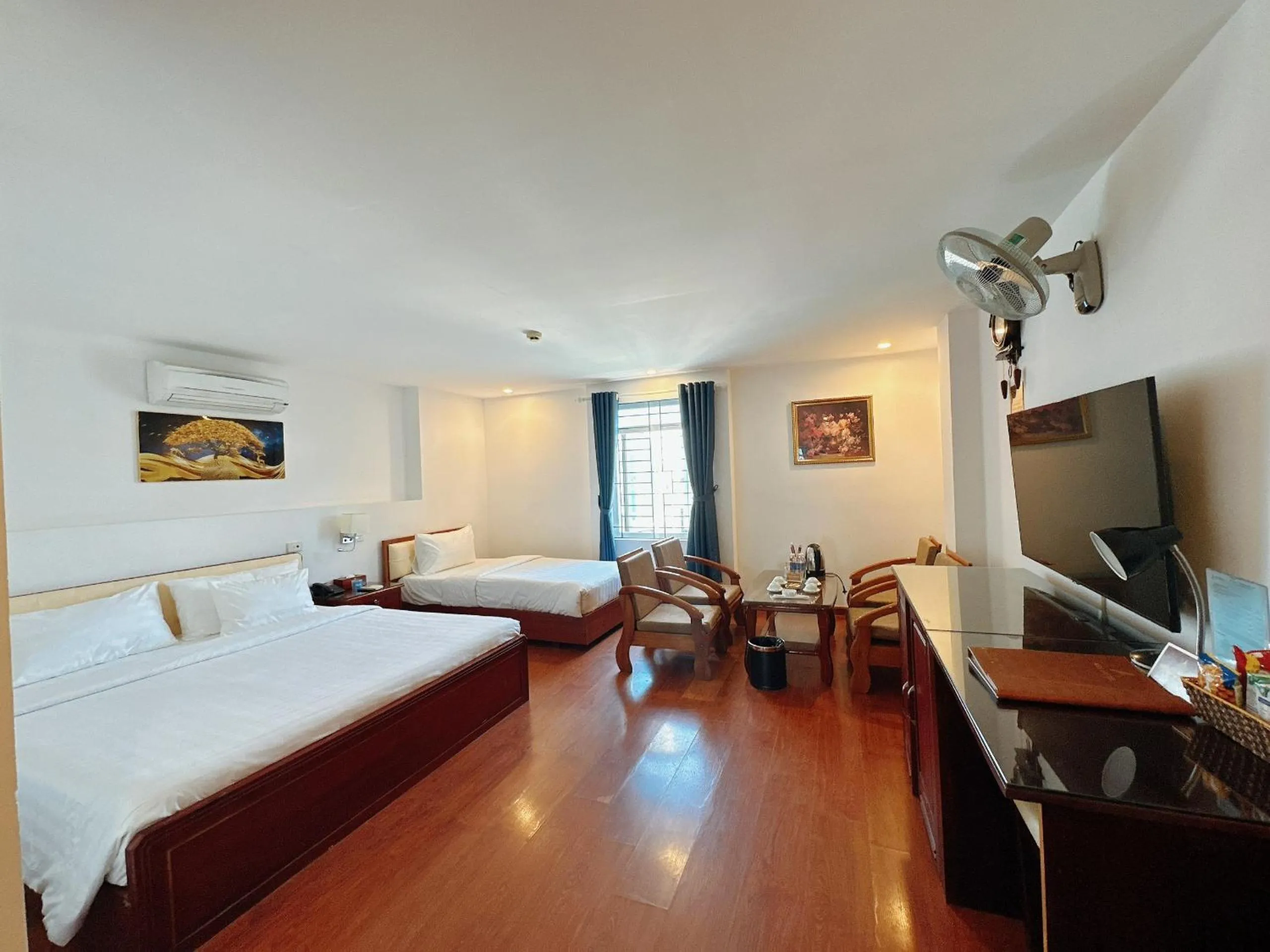 Bed in A25 Hotel -137 Nguyễn Du - Đà Nẵng