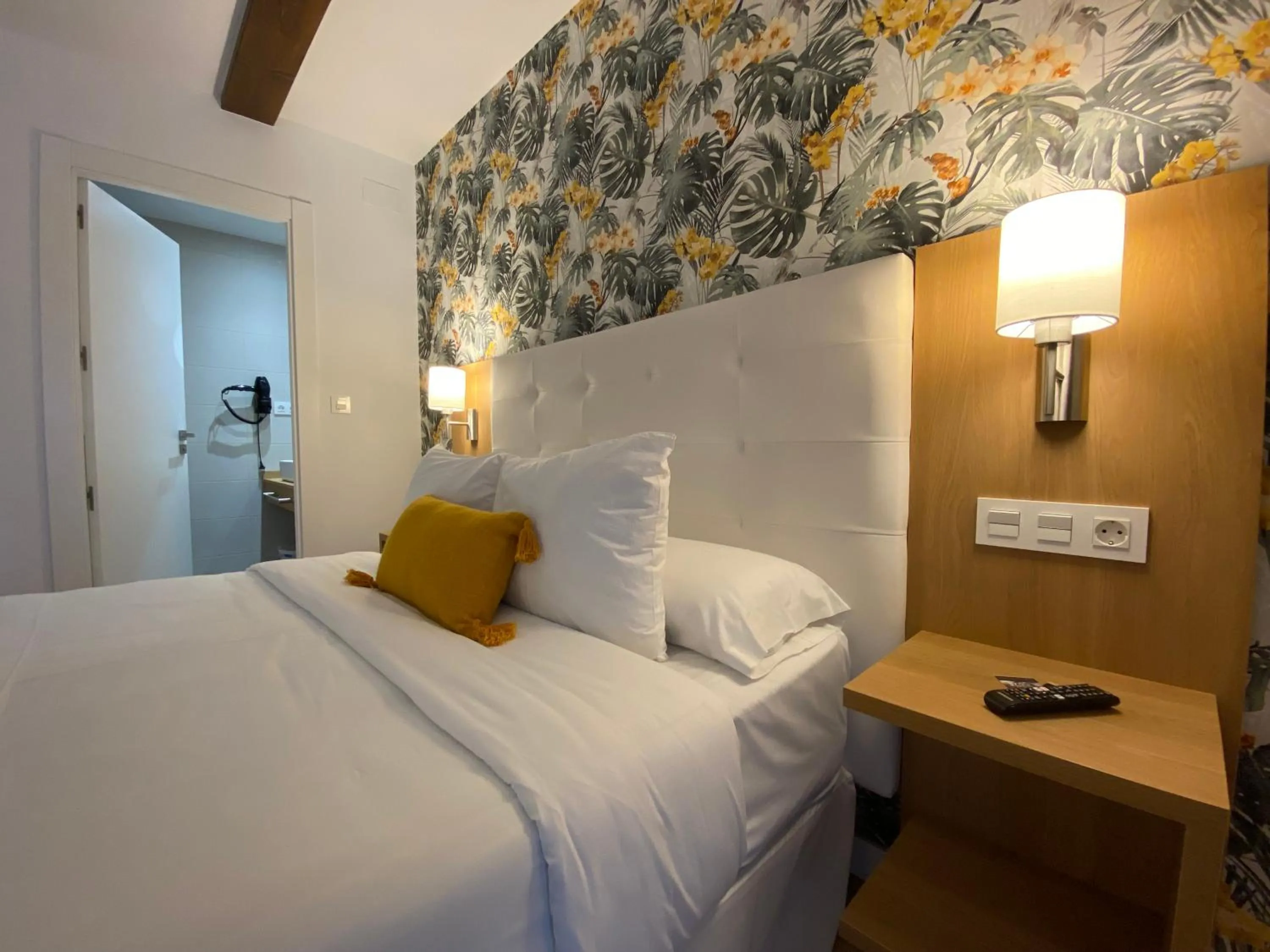 Bed in Hotel Rural - El Rincón de Don Pelayo