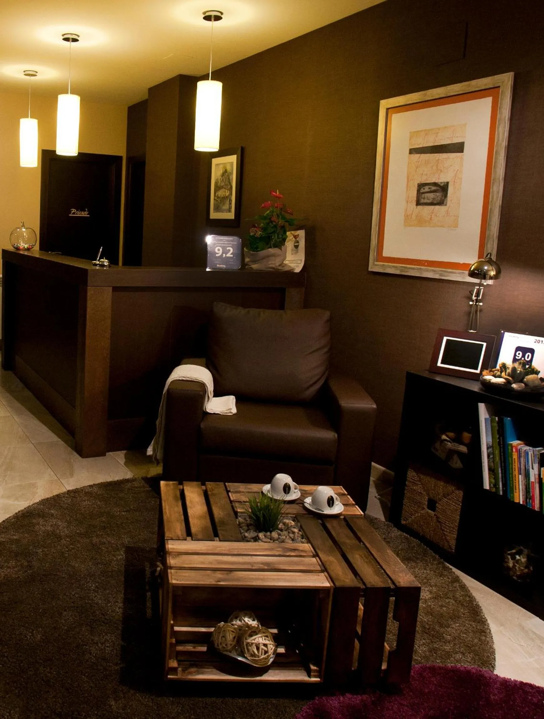 Lobby or reception in Hotel Rural - El Rincón de Don Pelayo