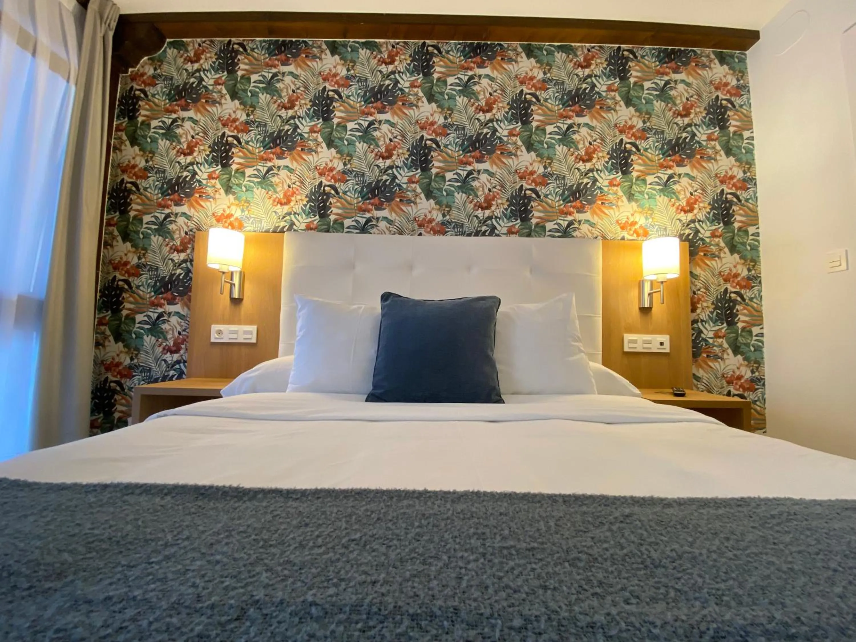 Bed in Hotel Rural - El Rincón de Don Pelayo