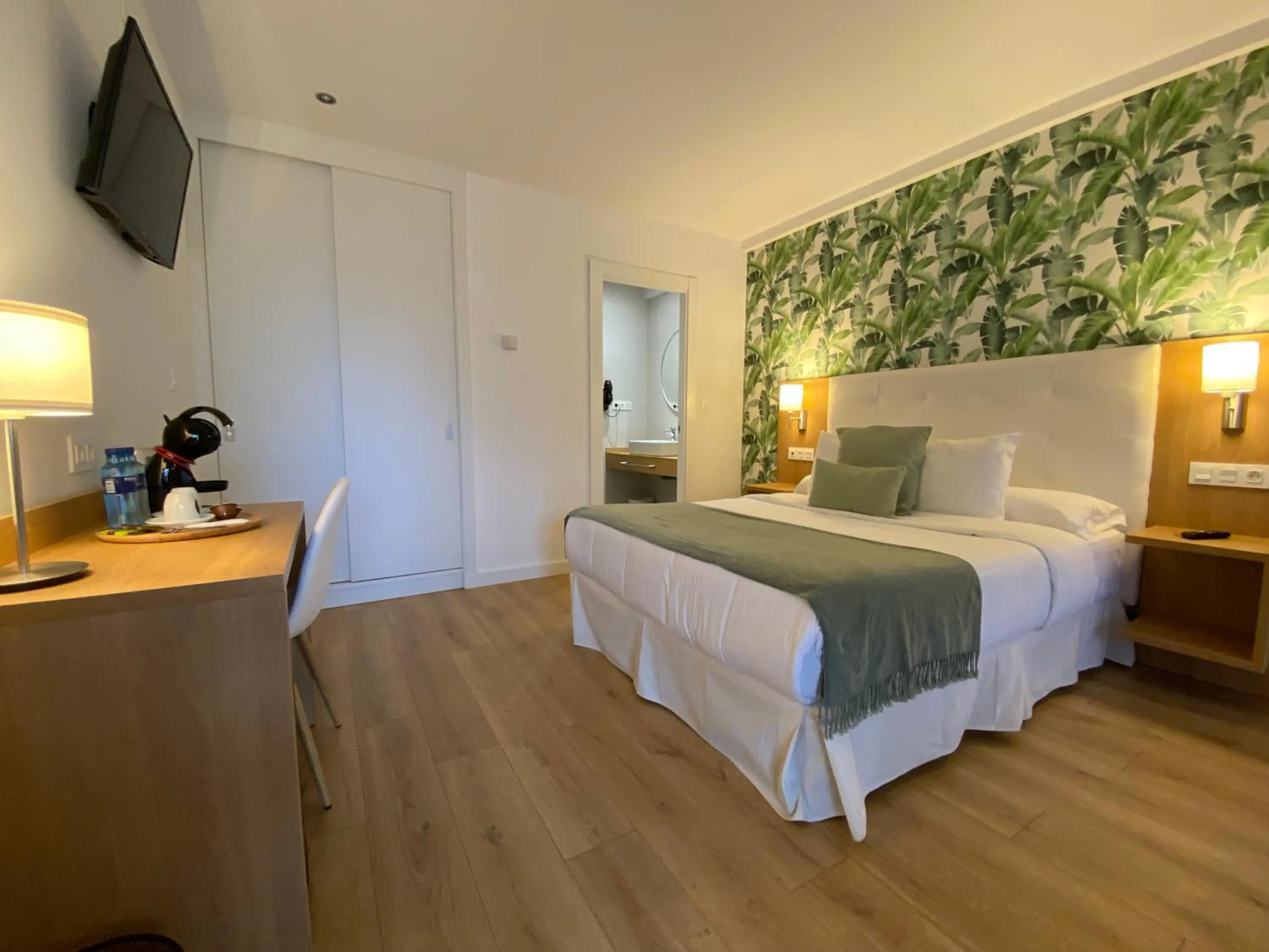 Bed in Hotel Rural - El Rincón de Don Pelayo