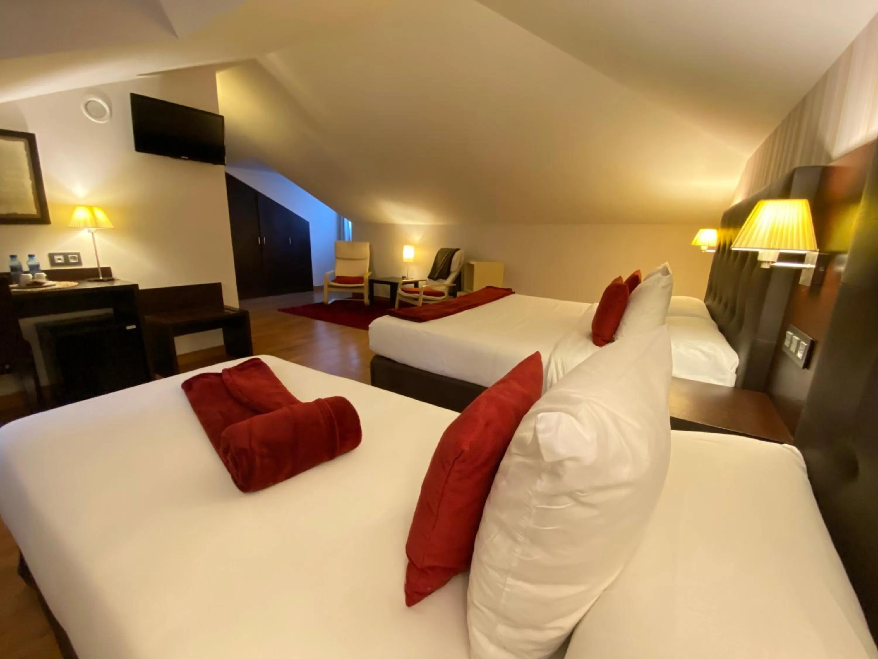 Bed in Hotel Rural - El Rincón de Don Pelayo