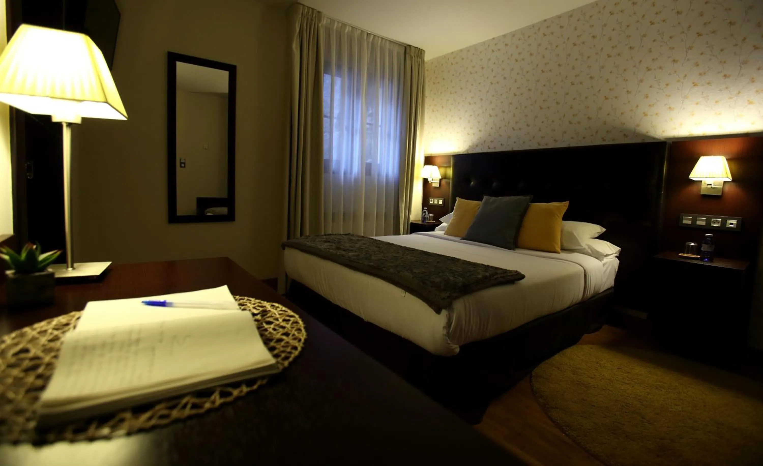 Bed in Hotel Rural - El Rincón de Don Pelayo