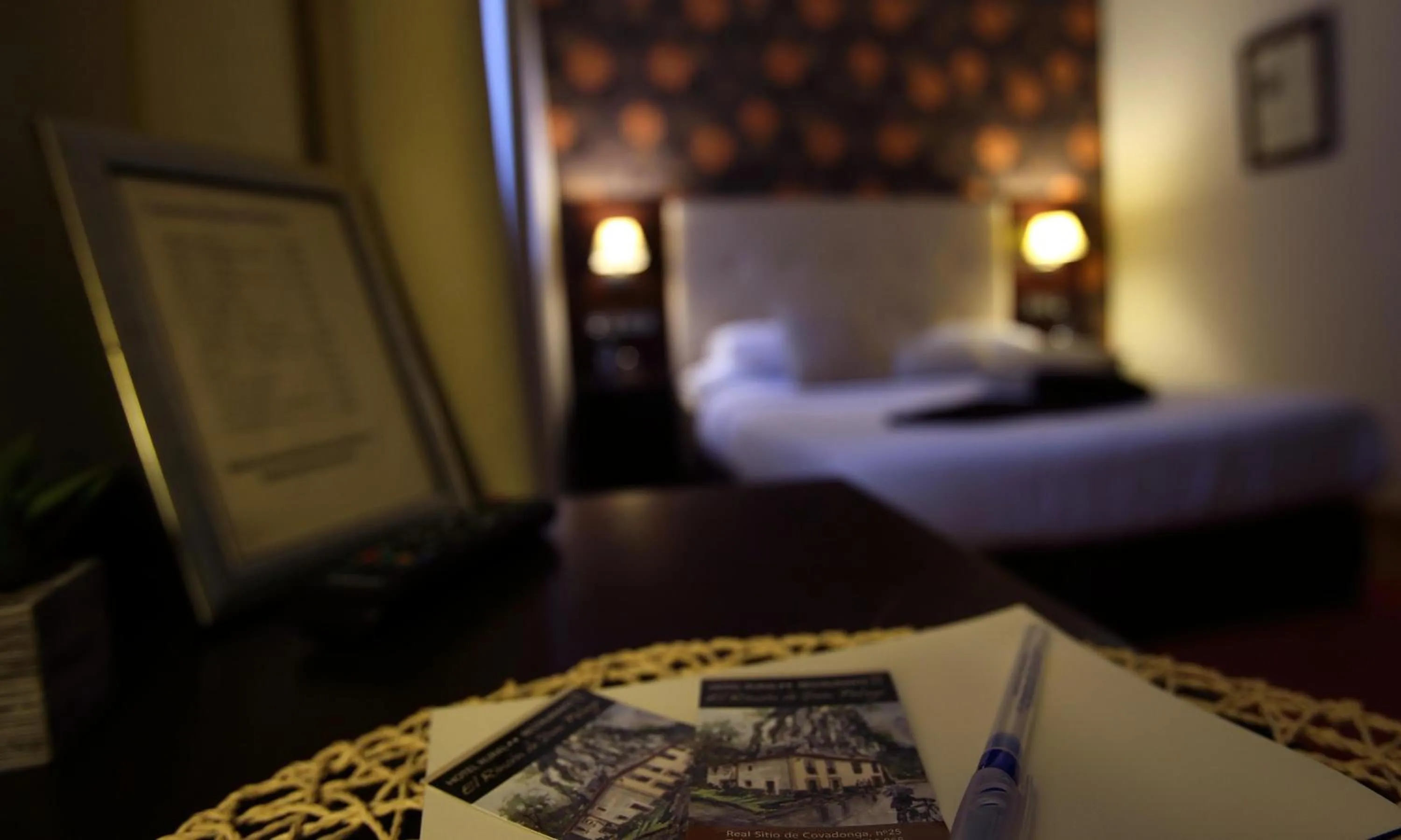 Bed in Hotel Rural - El Rincón de Don Pelayo