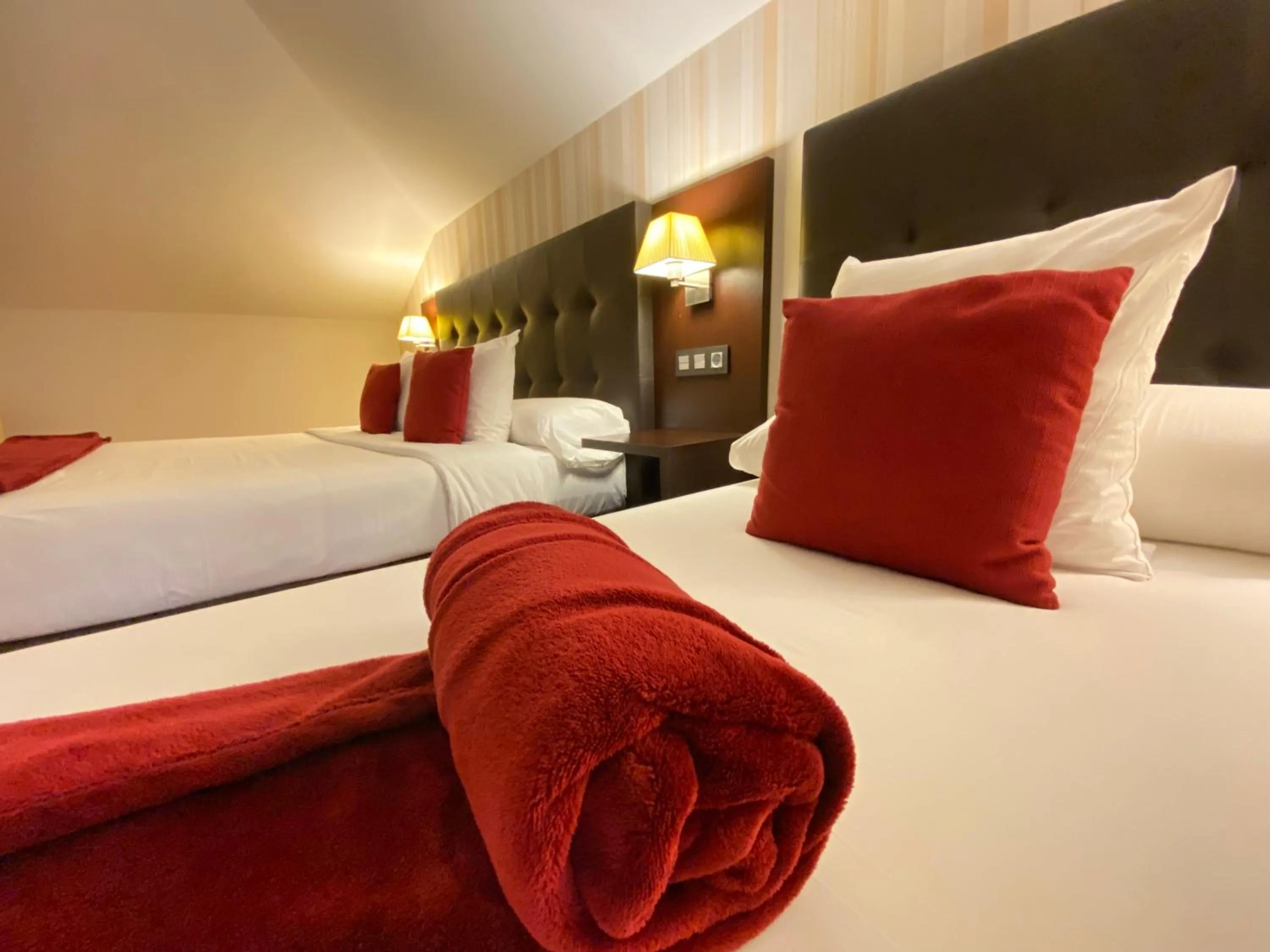 Bed in Hotel Rural - El Rincón de Don Pelayo