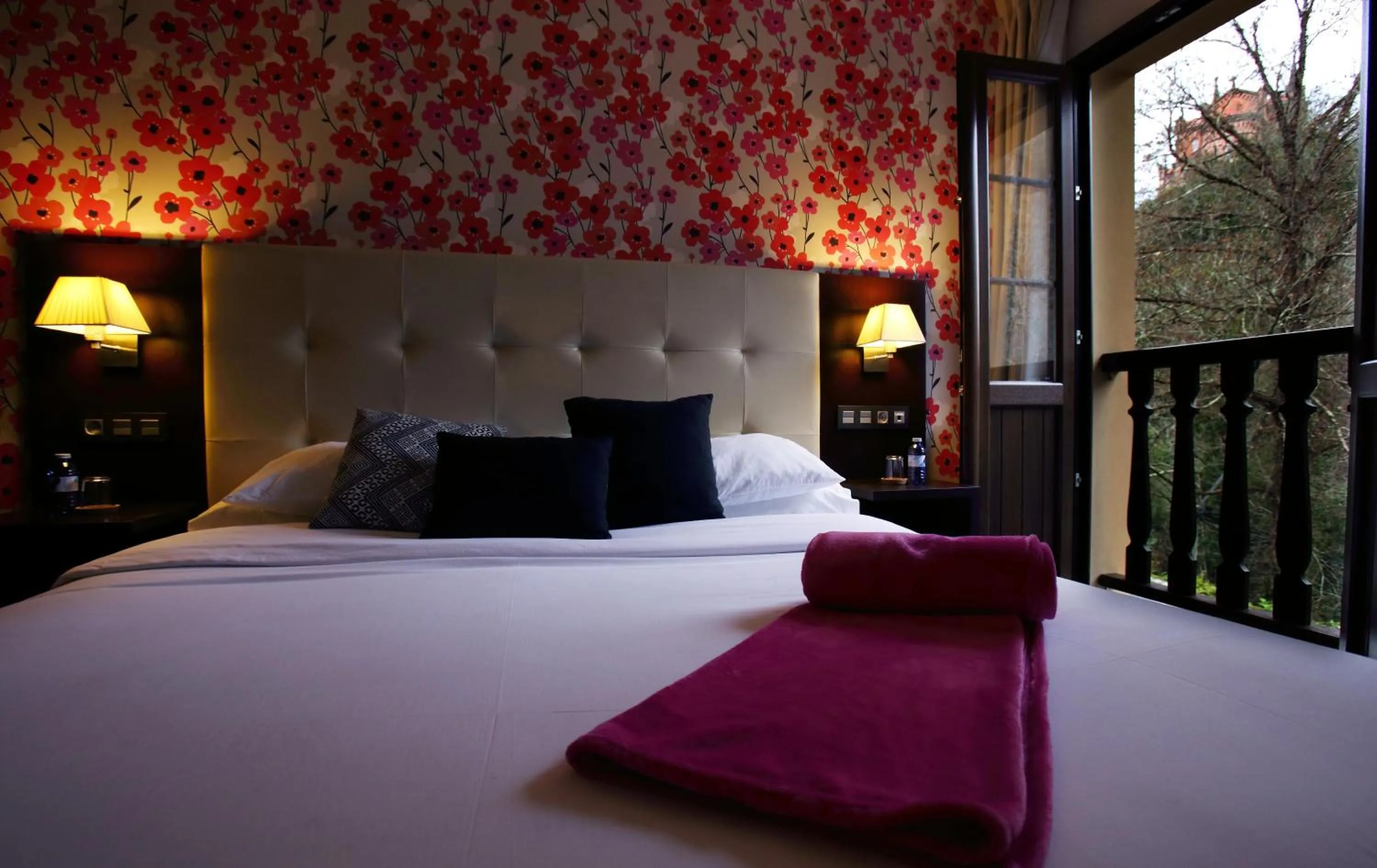 Bed in Hotel Rural - El Rincón de Don Pelayo