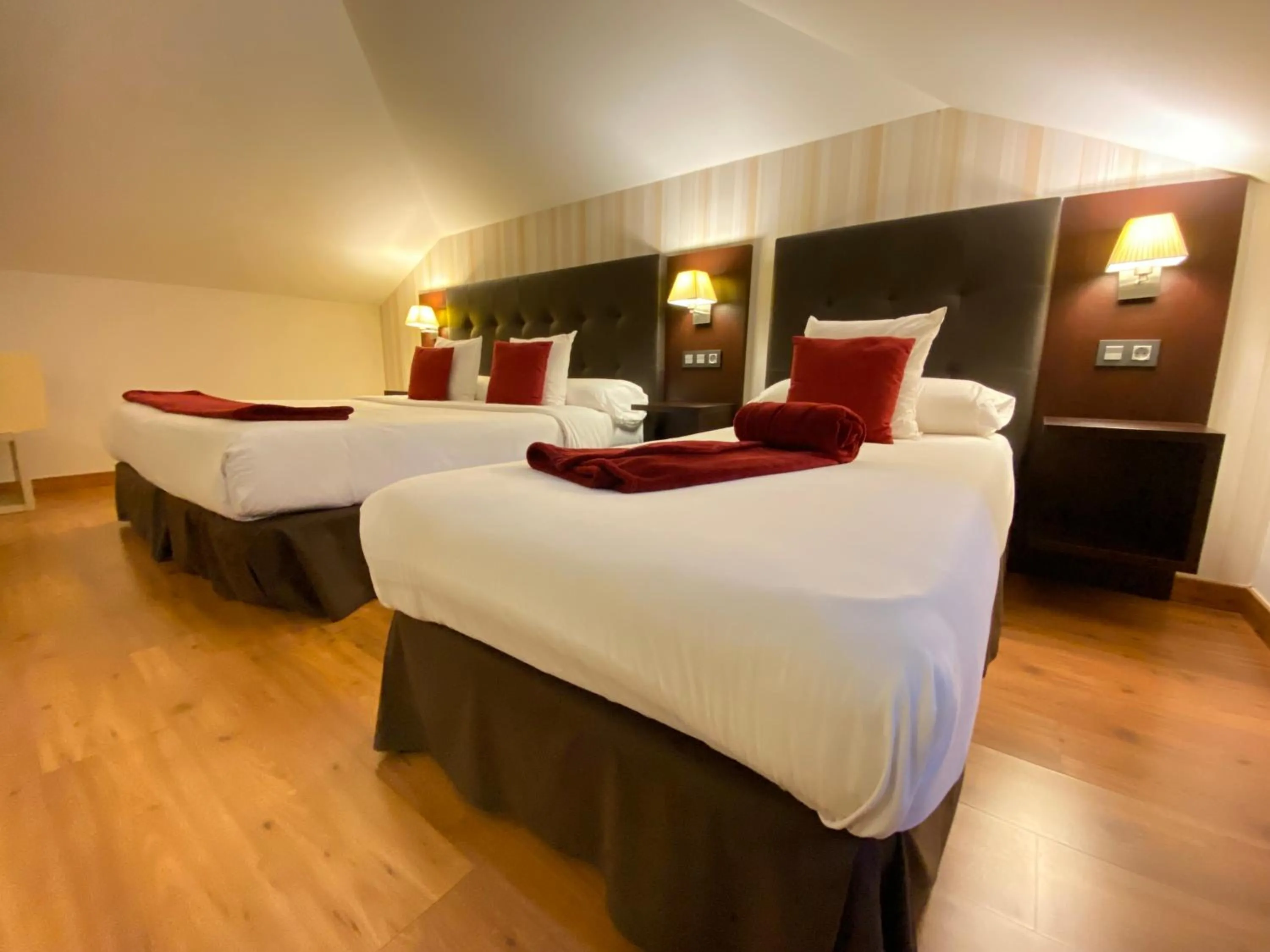 Bed in Hotel Rural - El Rincón de Don Pelayo