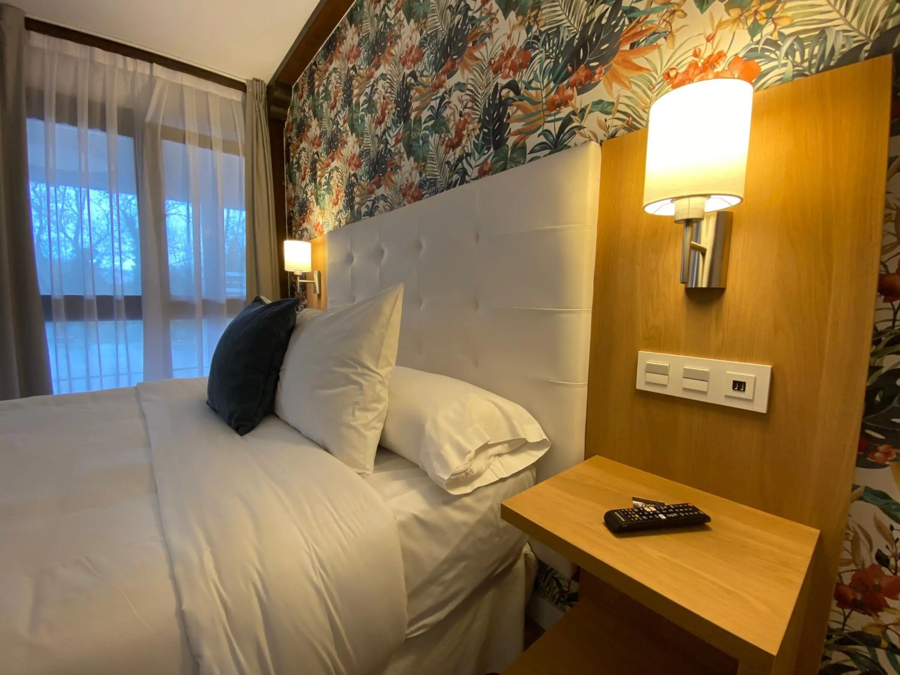 Bed in Hotel Rural - El Rincón de Don Pelayo