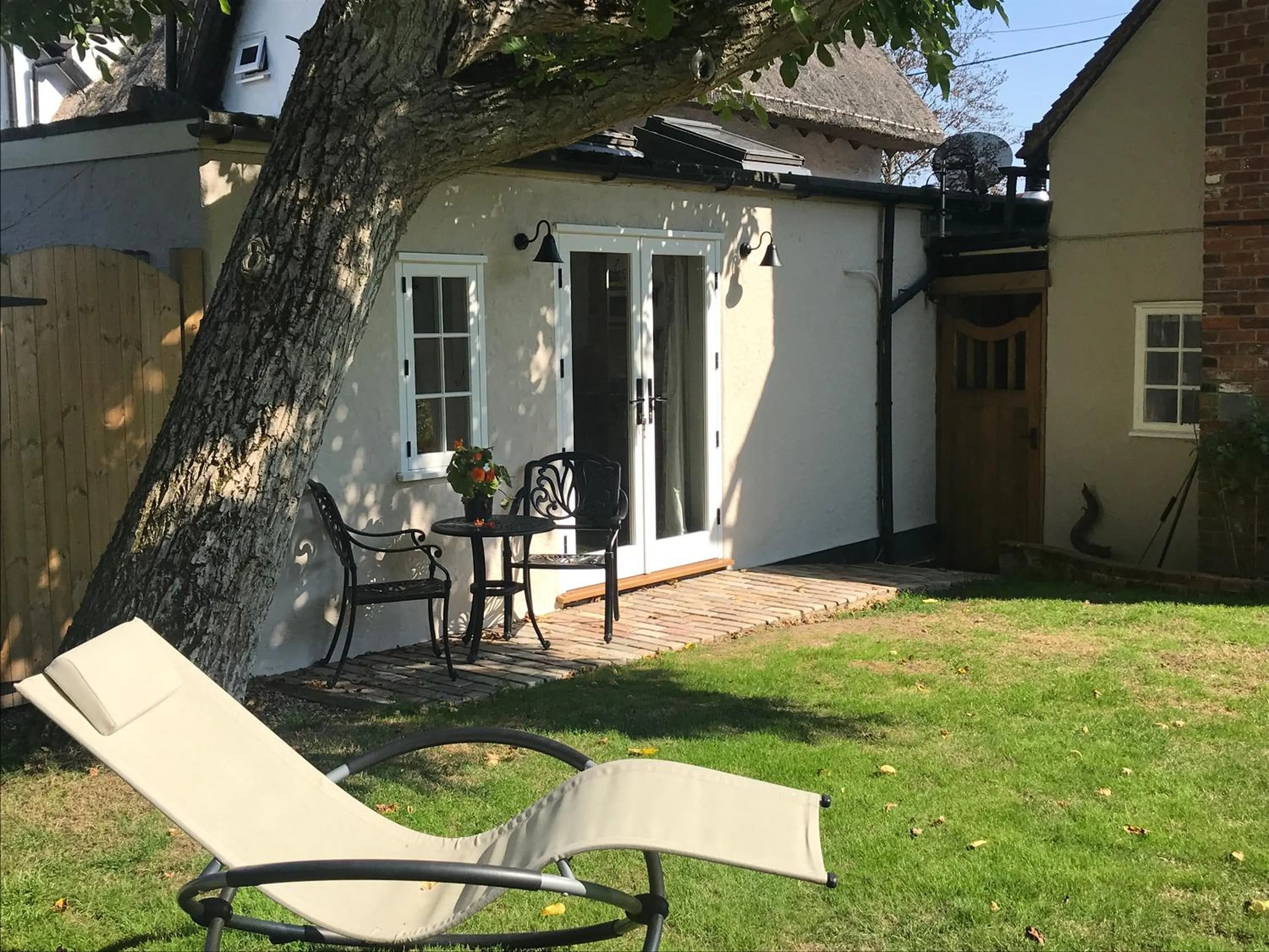Patio in Corner House Luxury BnB