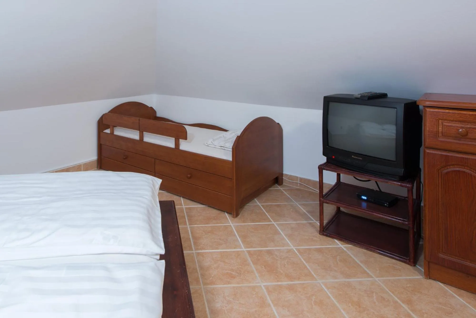 Bedroom, Bed in Hajdu Apartman 2.