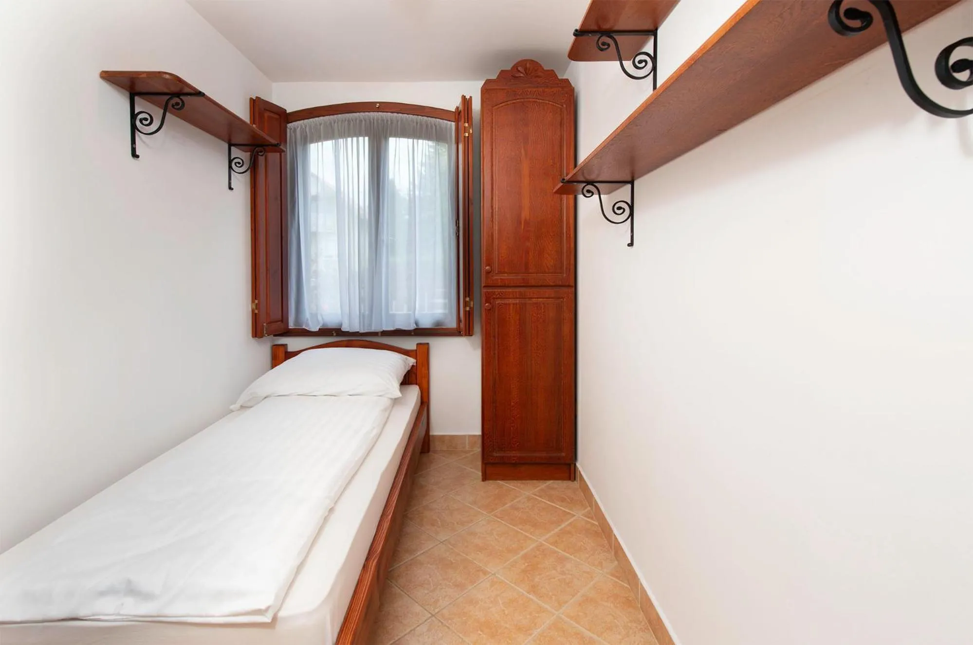 Bedroom, Bed in Hajdu Apartman 2.