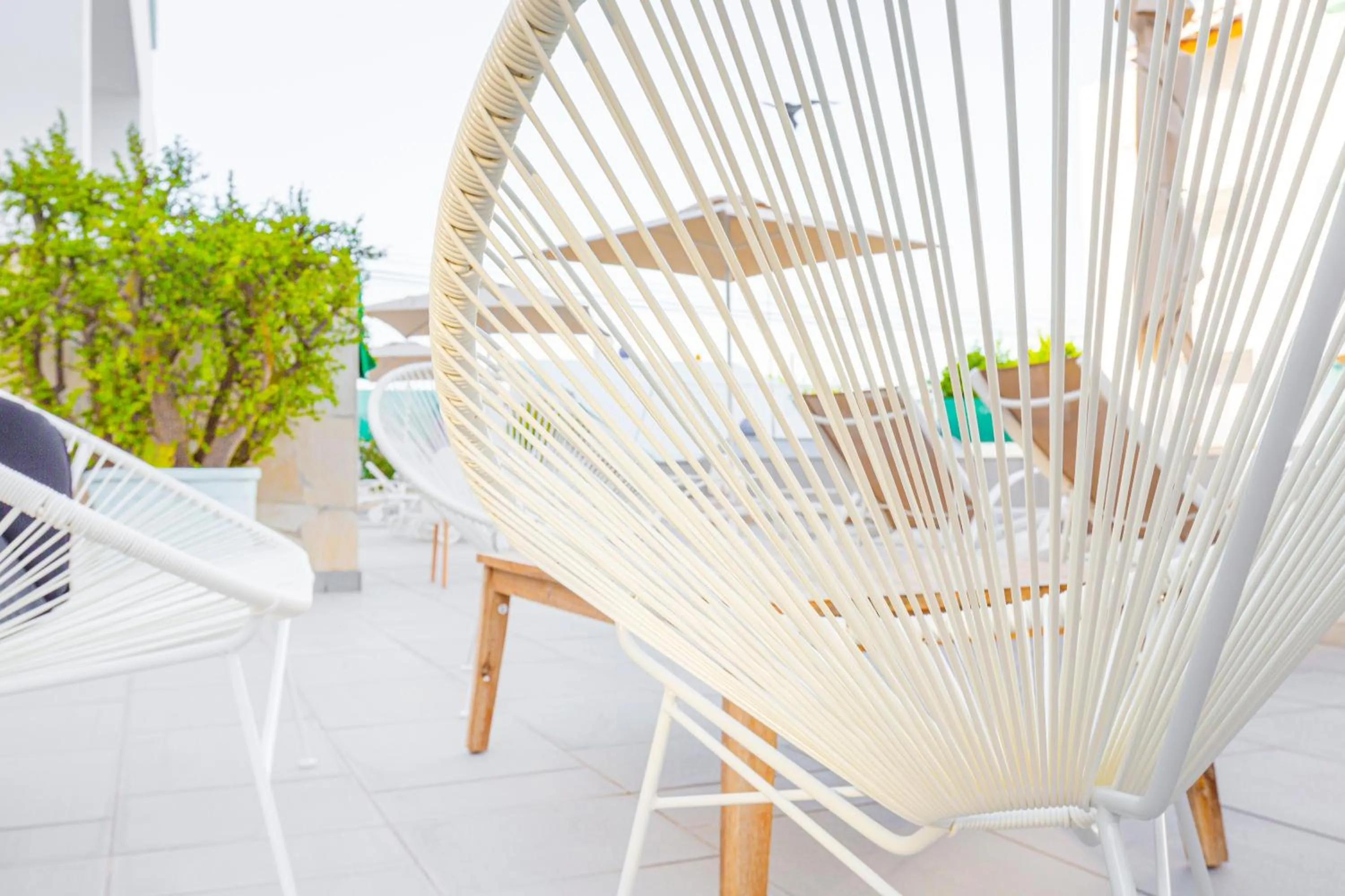 Balcony/Terrace in Apartamentos Los Arcos