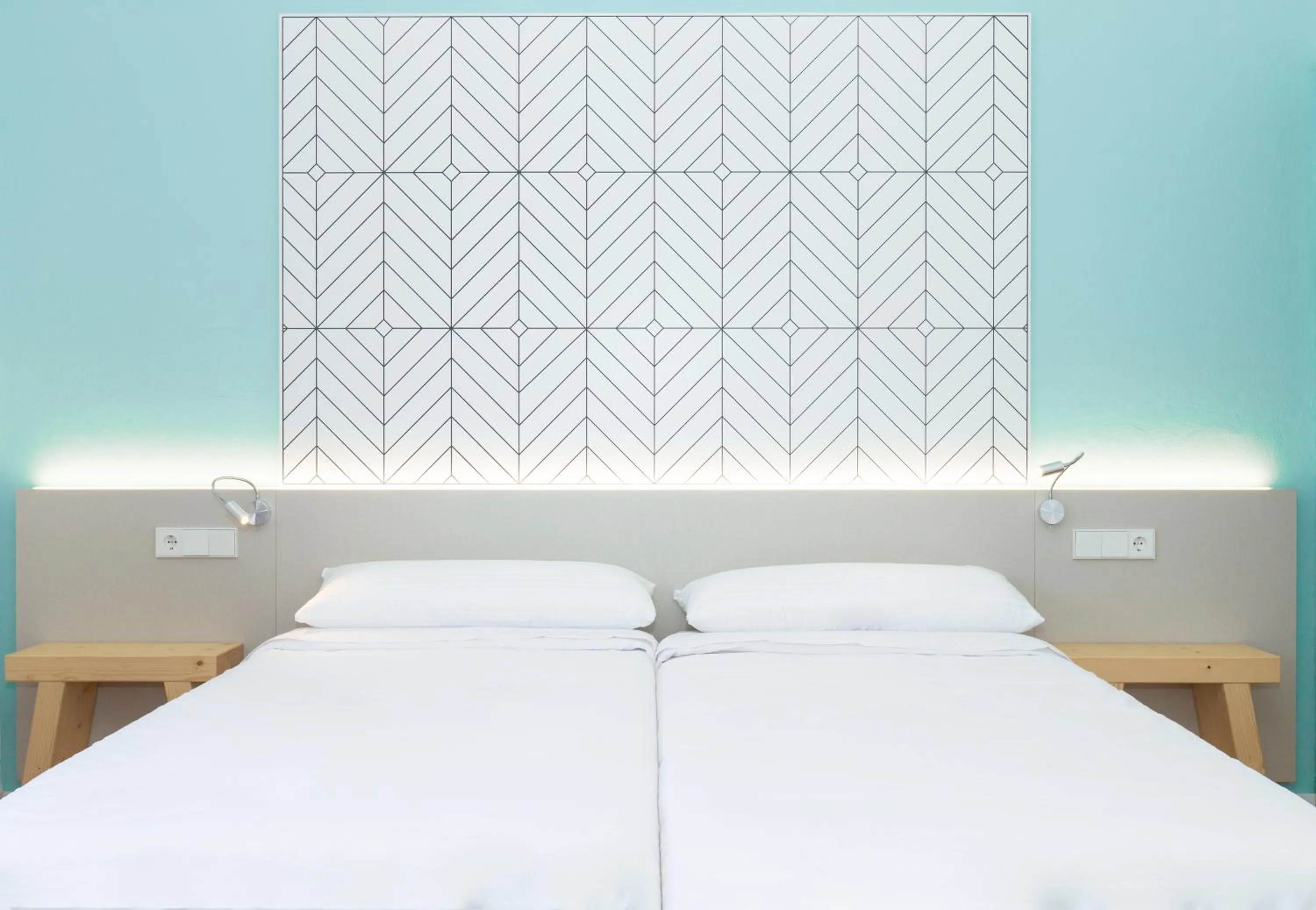 Bedroom, Bed in Apartamentos Los Arcos