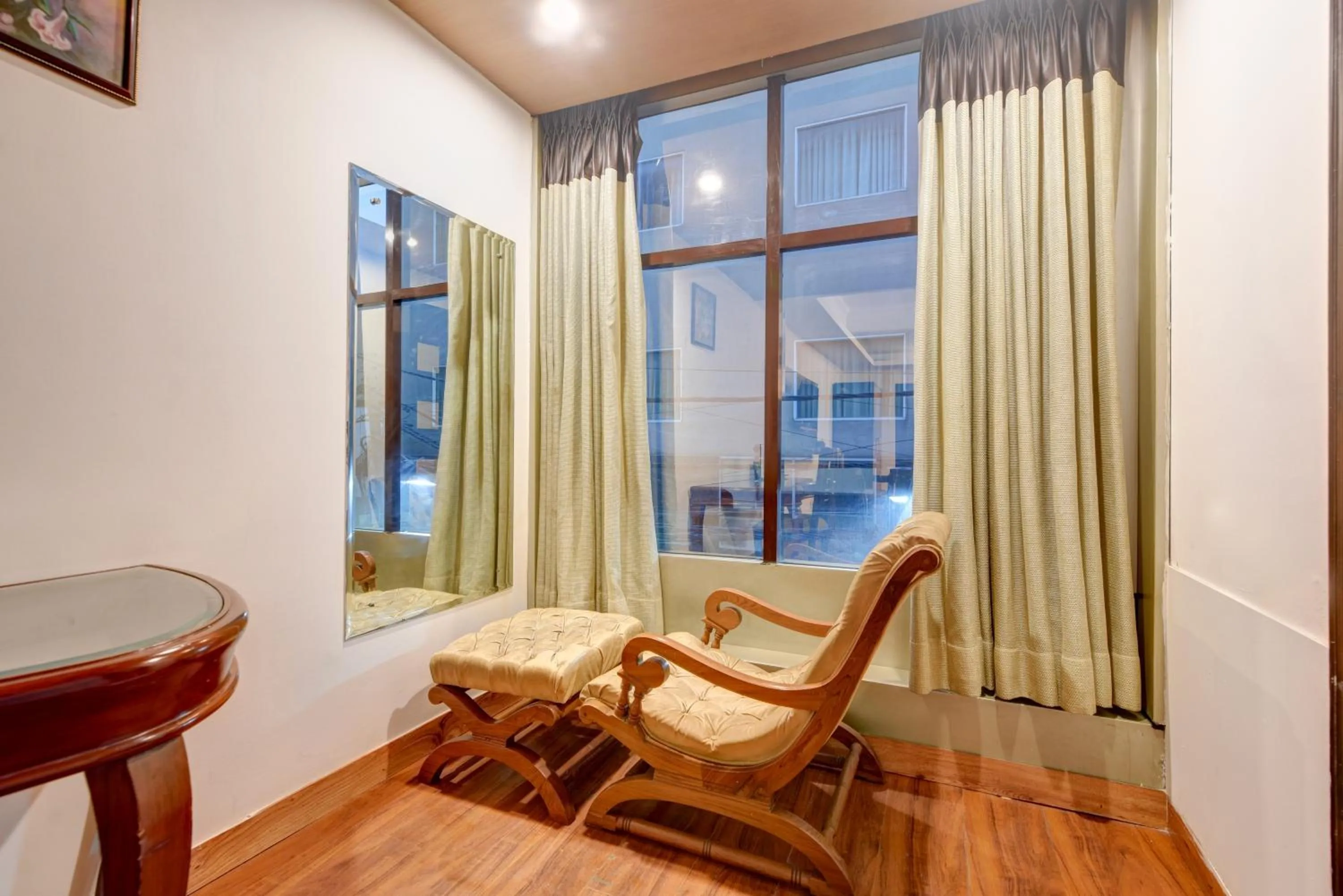 Seating area in Airport Hotel Grand