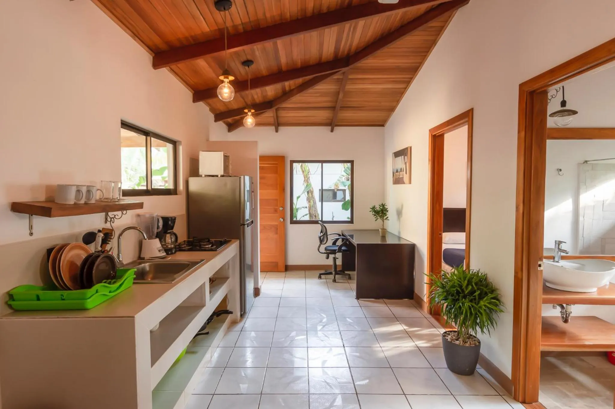 Kitchen or kitchenette in Casas Santa Teresa