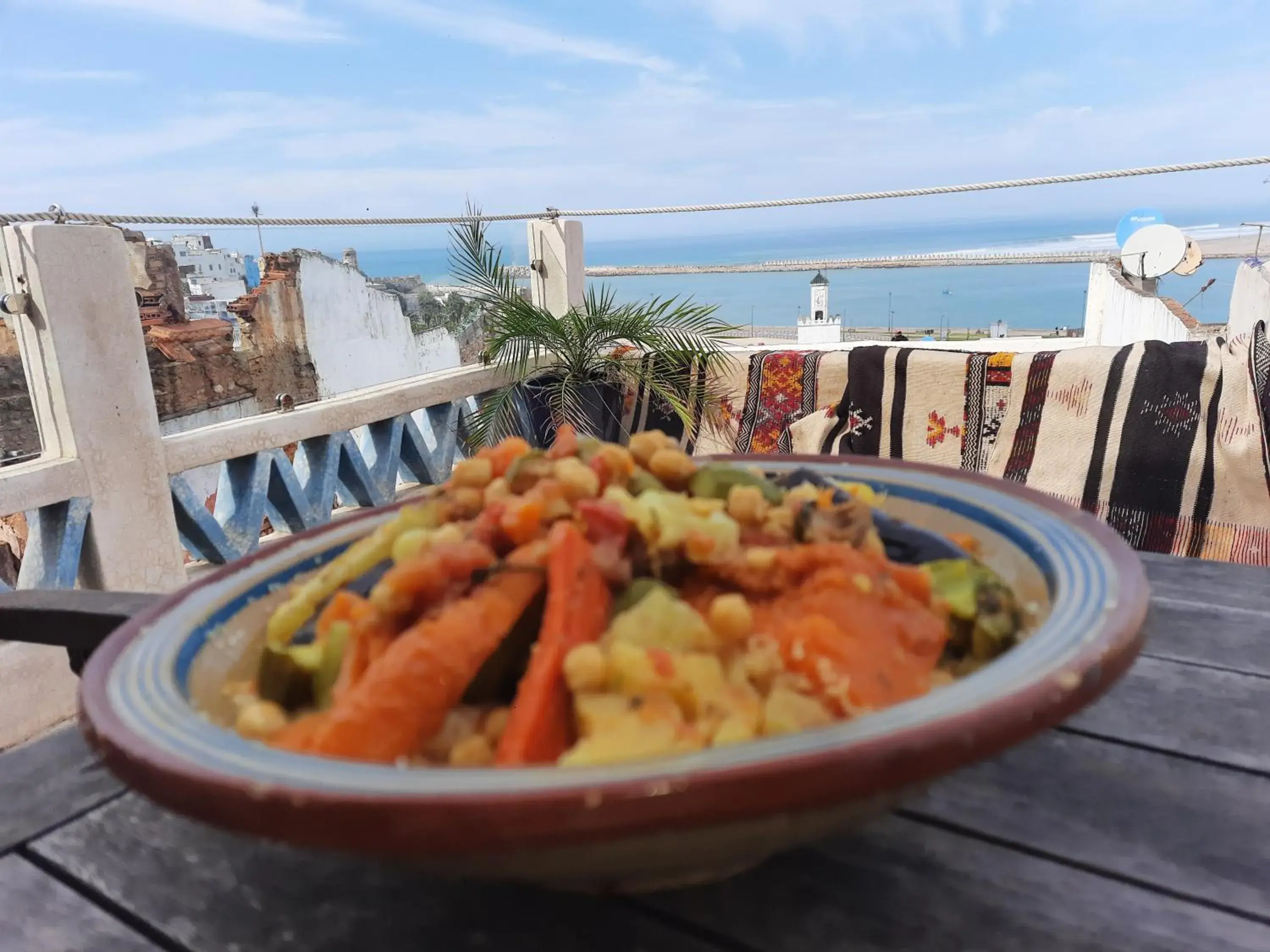 Double Room with Sea View in Sultana larache Double Room with Sea View in Sultana larache