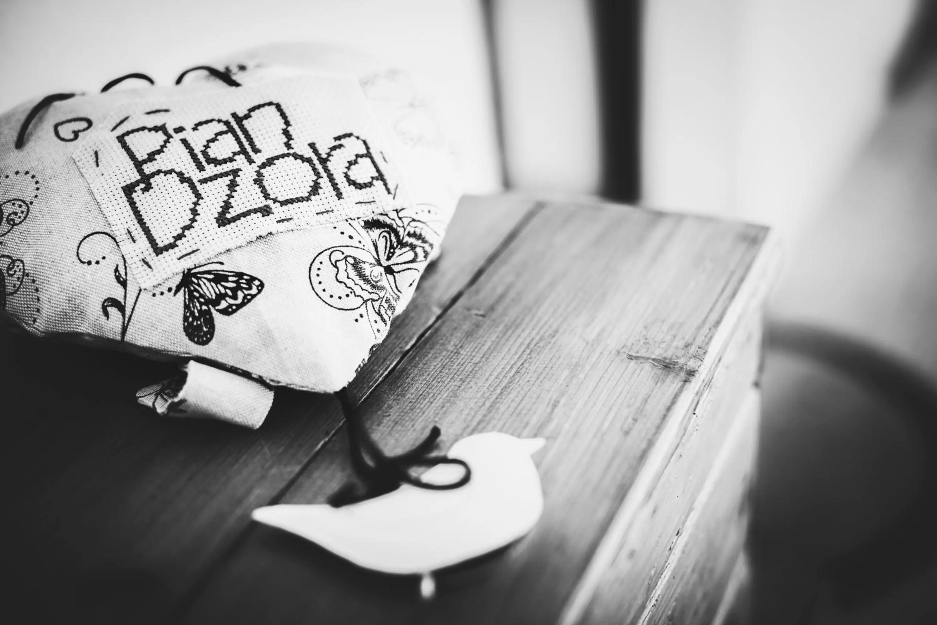 Decorative detail in Cà 'd Langa B&B