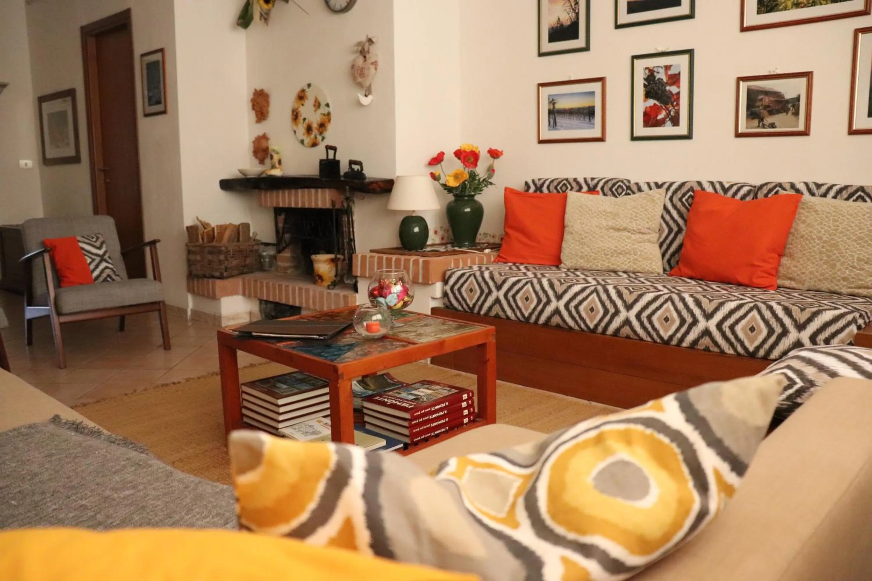 Living room in Cà 'd Langa B&B