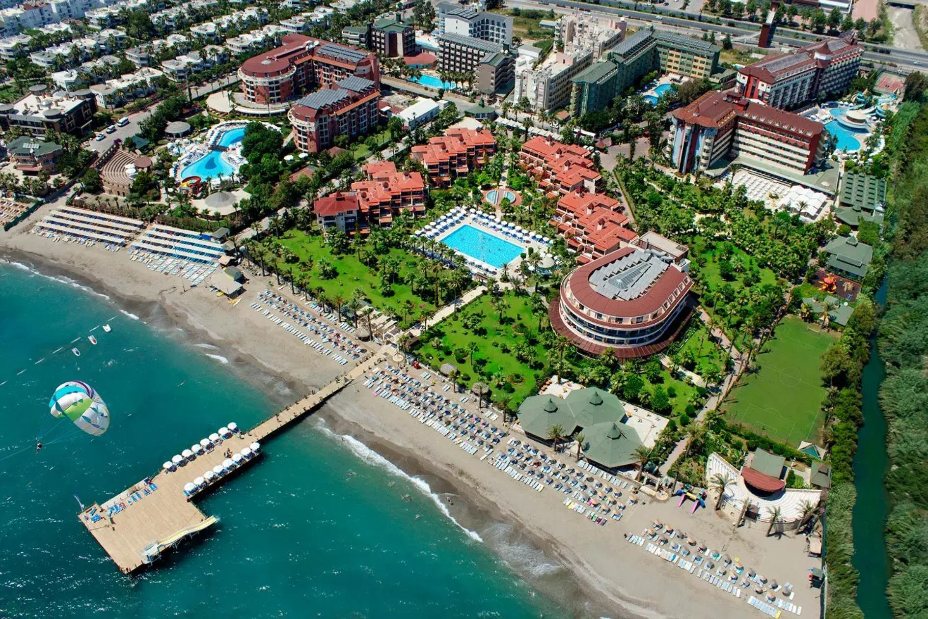 Property building, Bird's-eye View in Saphir Hotel & Villas