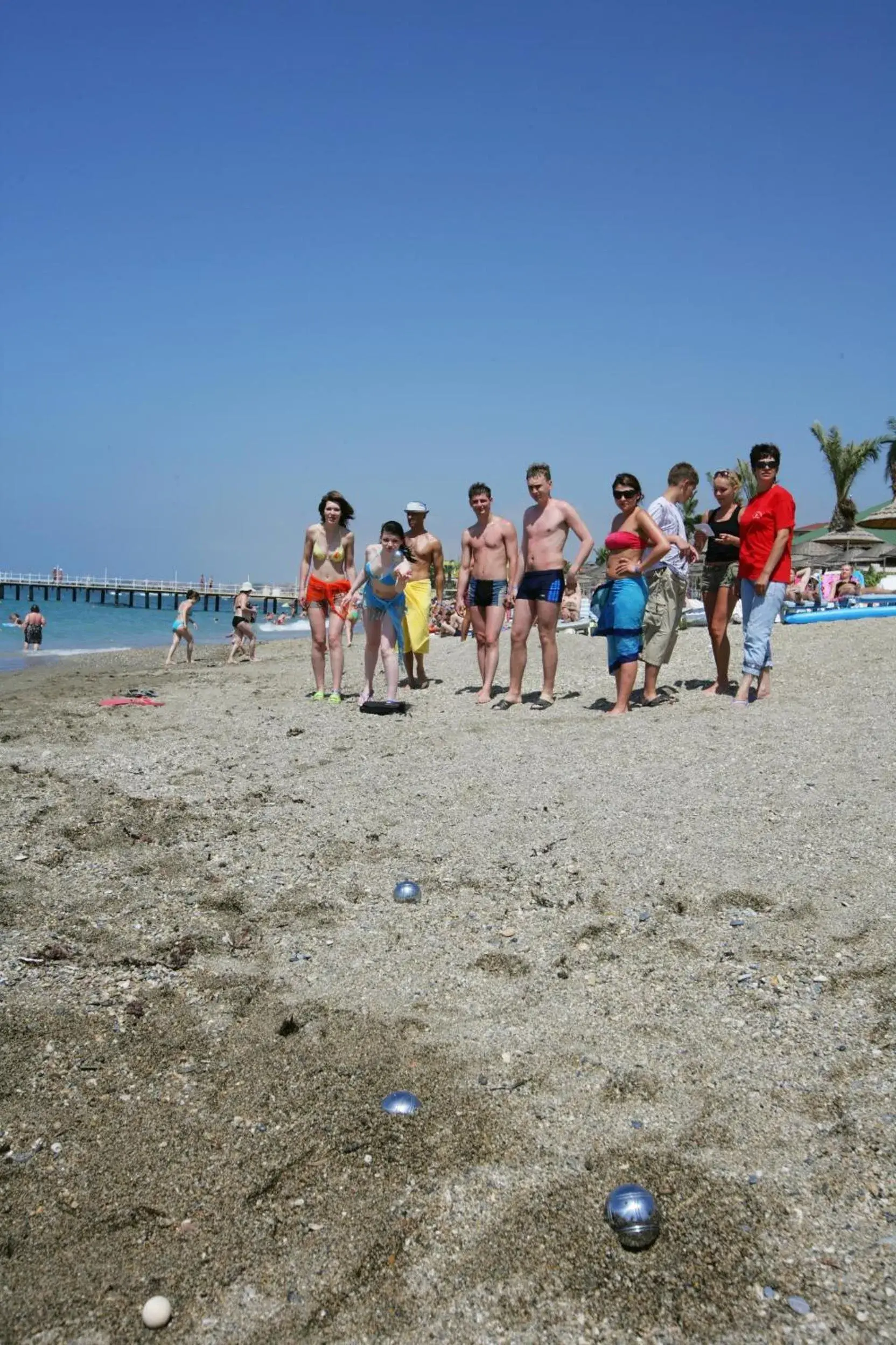 People, Beach in Saphir Hotel & Villas