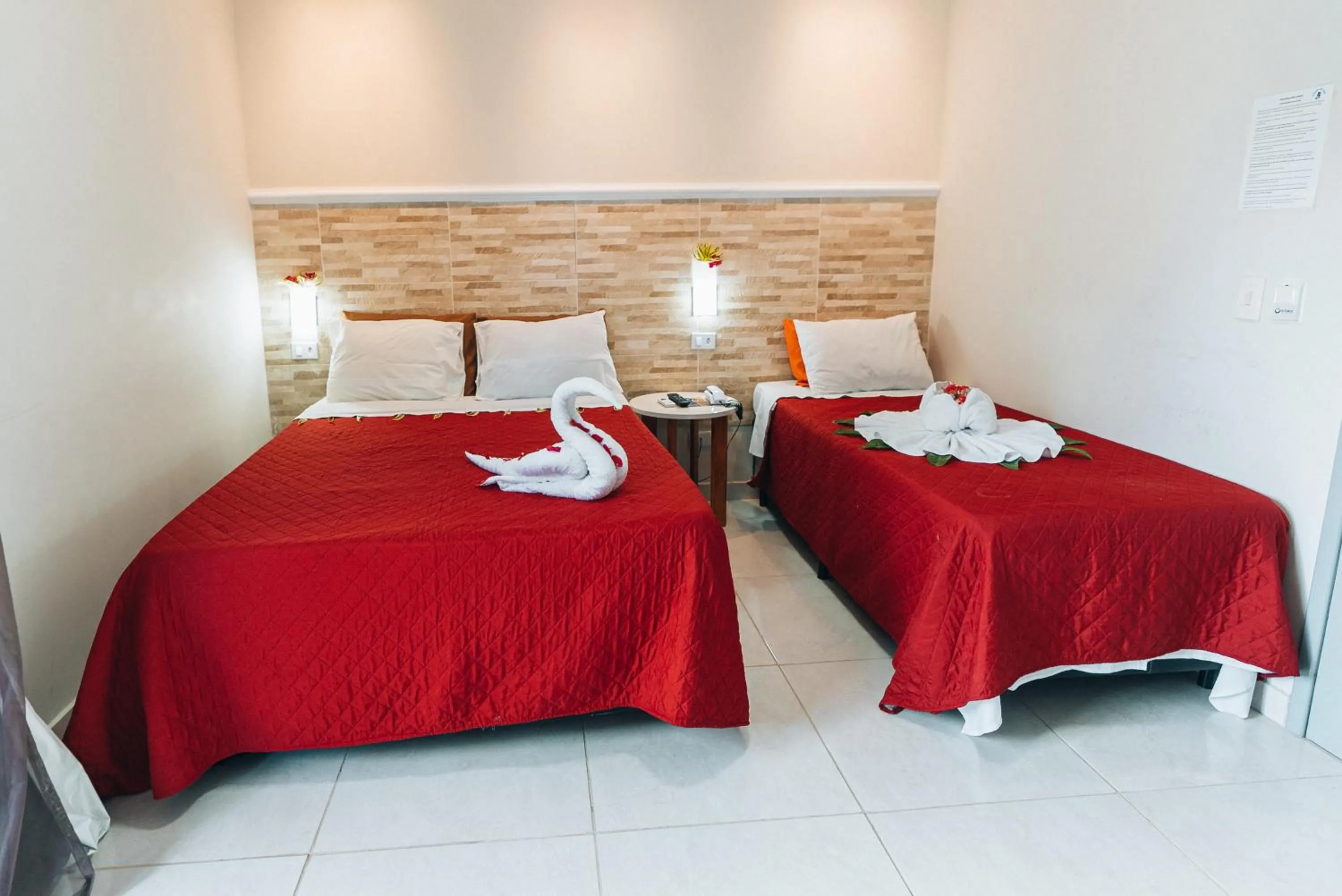 Bed in Pousada São Jorge